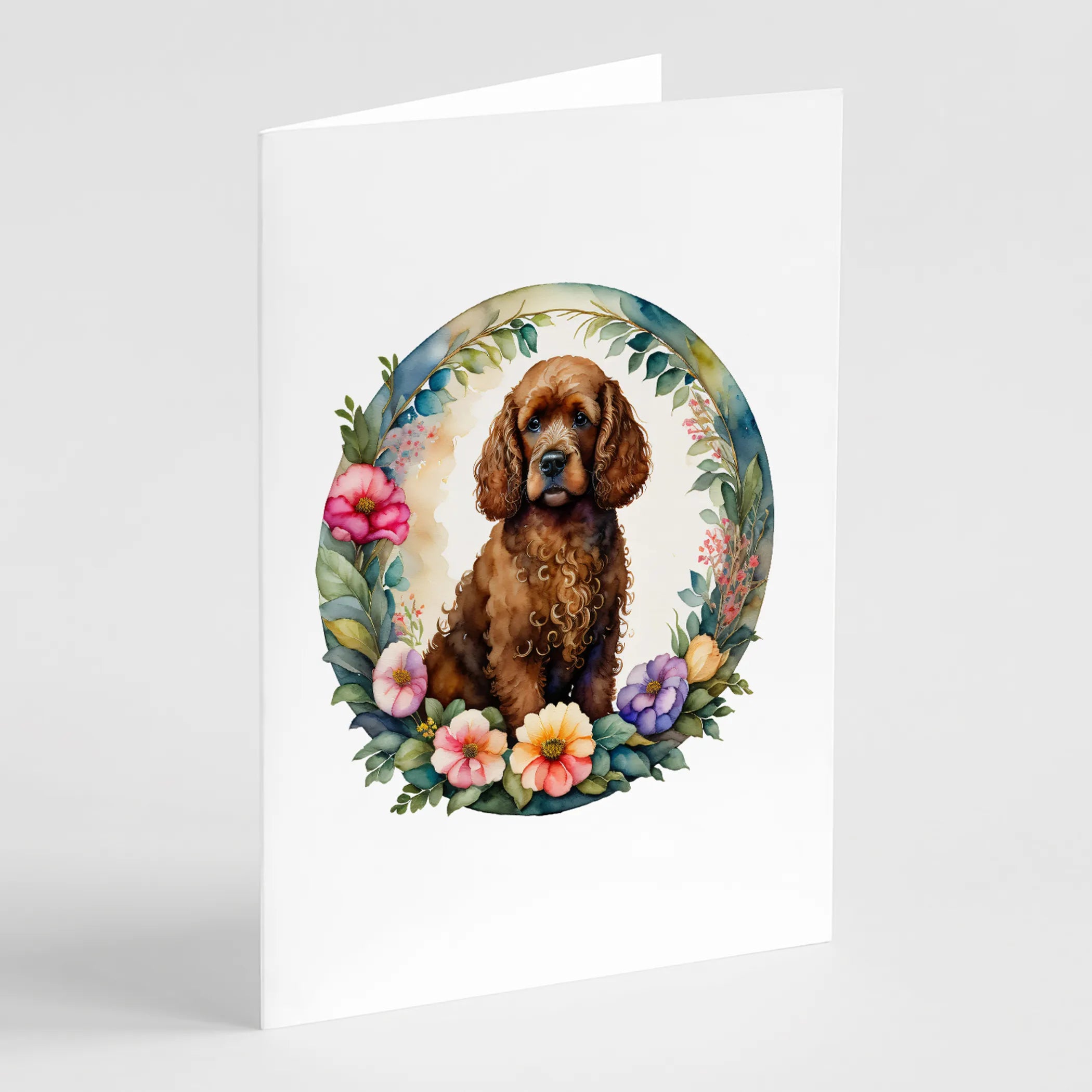 Frame of Flowers Greeting Cards  - Size: 5X7 | Pack Of: 1 | Collection name: Frame of flowers