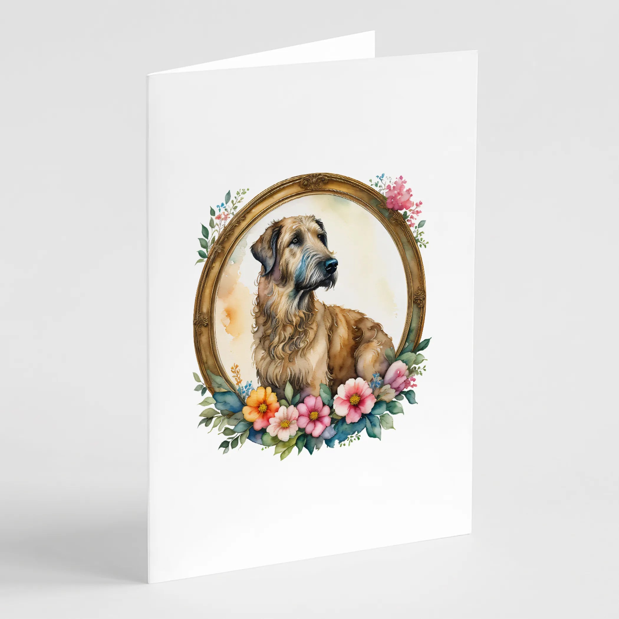 Frame of Flowers Greeting Cards  - Size: 5X7 | Pack Of: 1 | Collection name: Frame of flowers