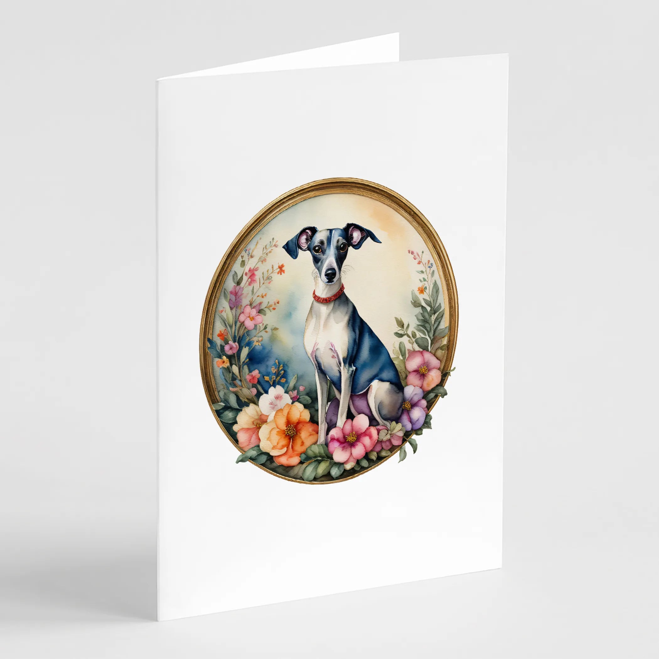 Frame of Flowers Greeting Cards  - Size: 5X7 | Pack Of: 1 | Collection name: Frame of flowers