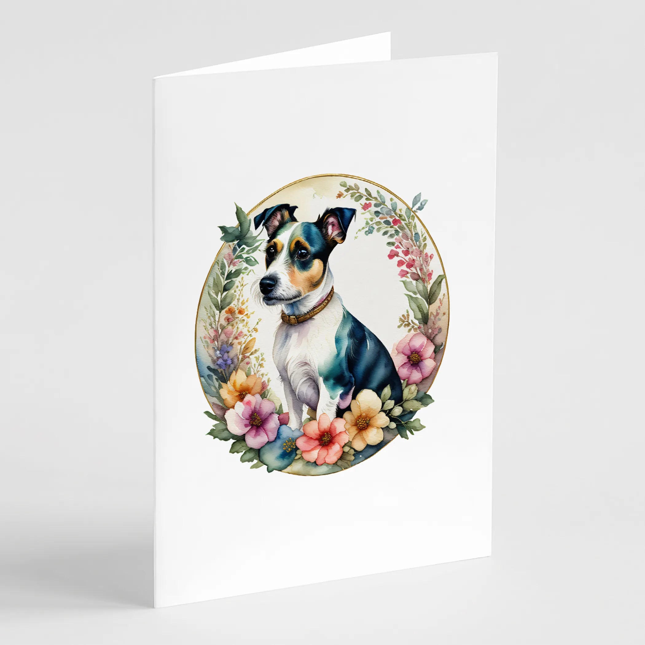 Frame of Flowers Greeting Cards  - Size: 5X7 | Pack Of: 1 | Collection name: Frame of flowers