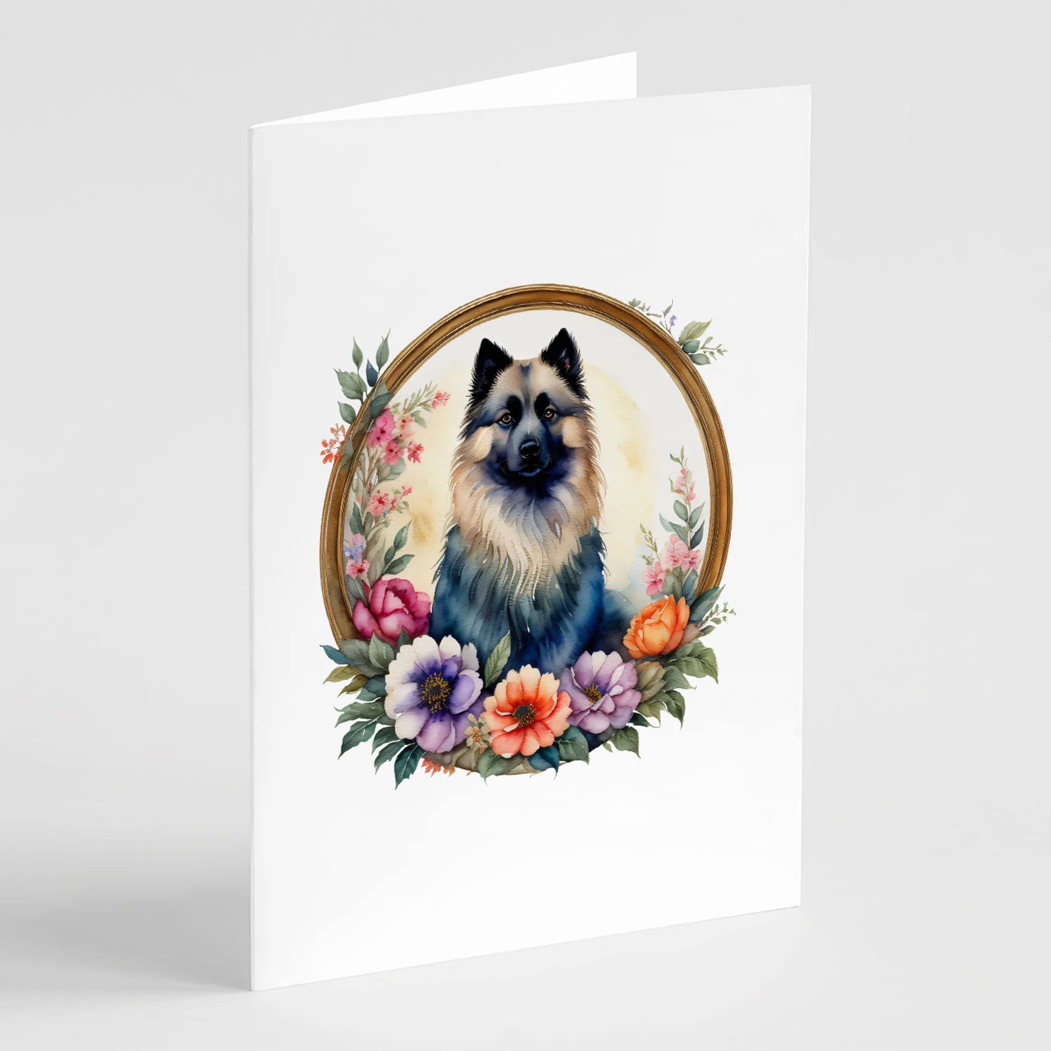 Frame of Flowers Greeting Cards  - Size: 5X7 | Pack Of: 1 | Collection name: Frame of flowers