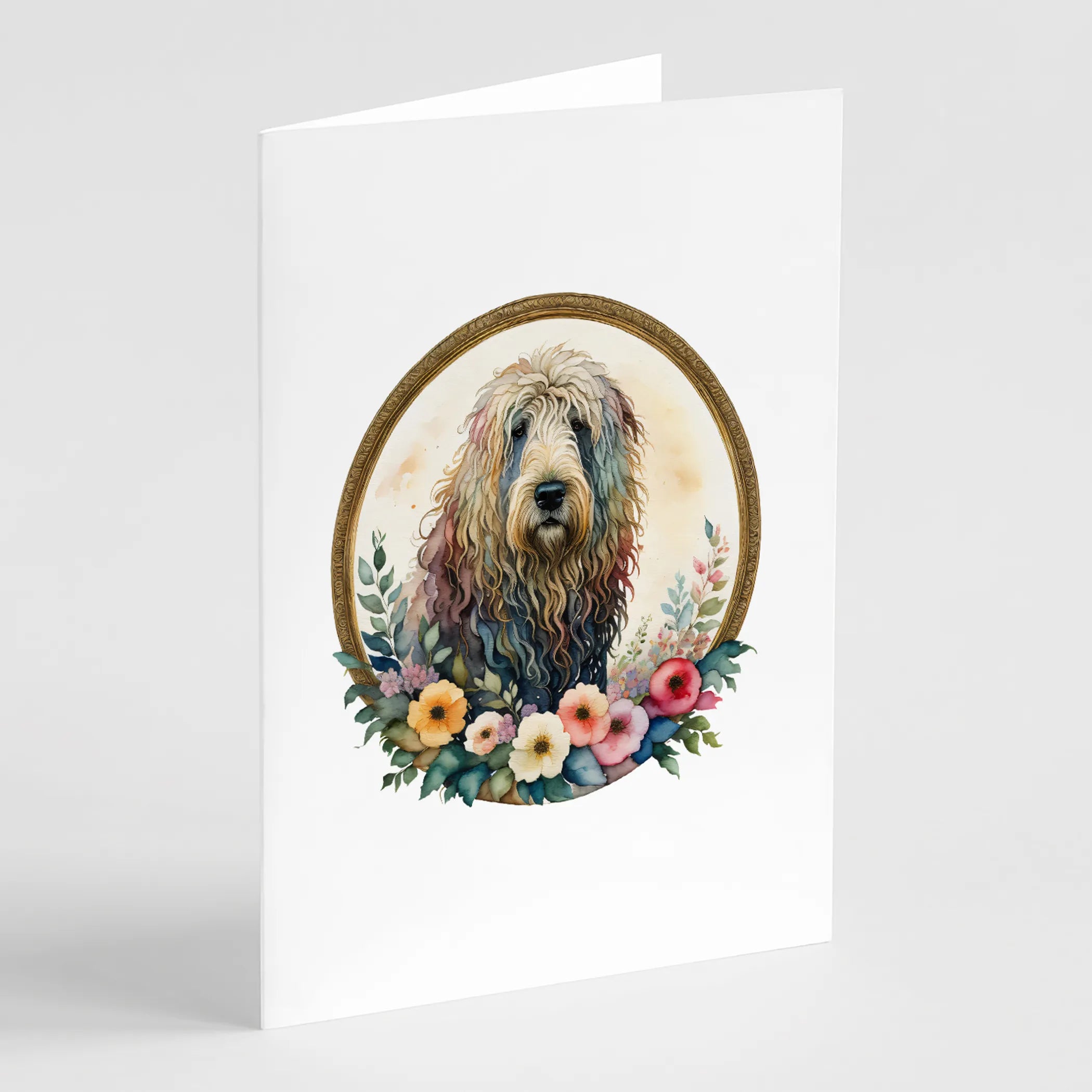 Frame of Flowers Greeting Cards  - Size: 5X7 | Pack Of: 1 | Collection name: Frame of flowers