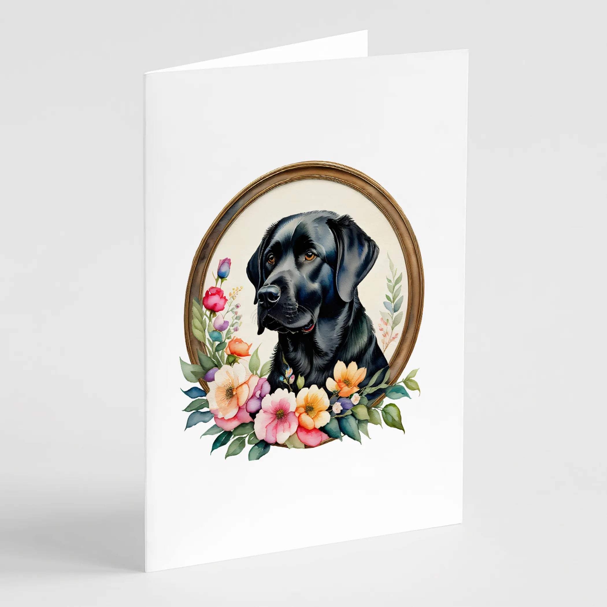 Frame of Flowers Greeting Cards  - Size: 5X7 | Pack Of: 1 | Collection name: Frame of flowers