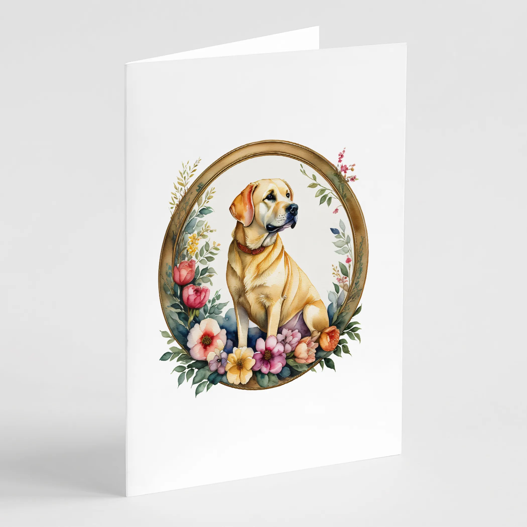 Frame of Flowers Greeting Cards  - Size: 5X7 | Pack Of: 1 | Collection name: Frame of flowers