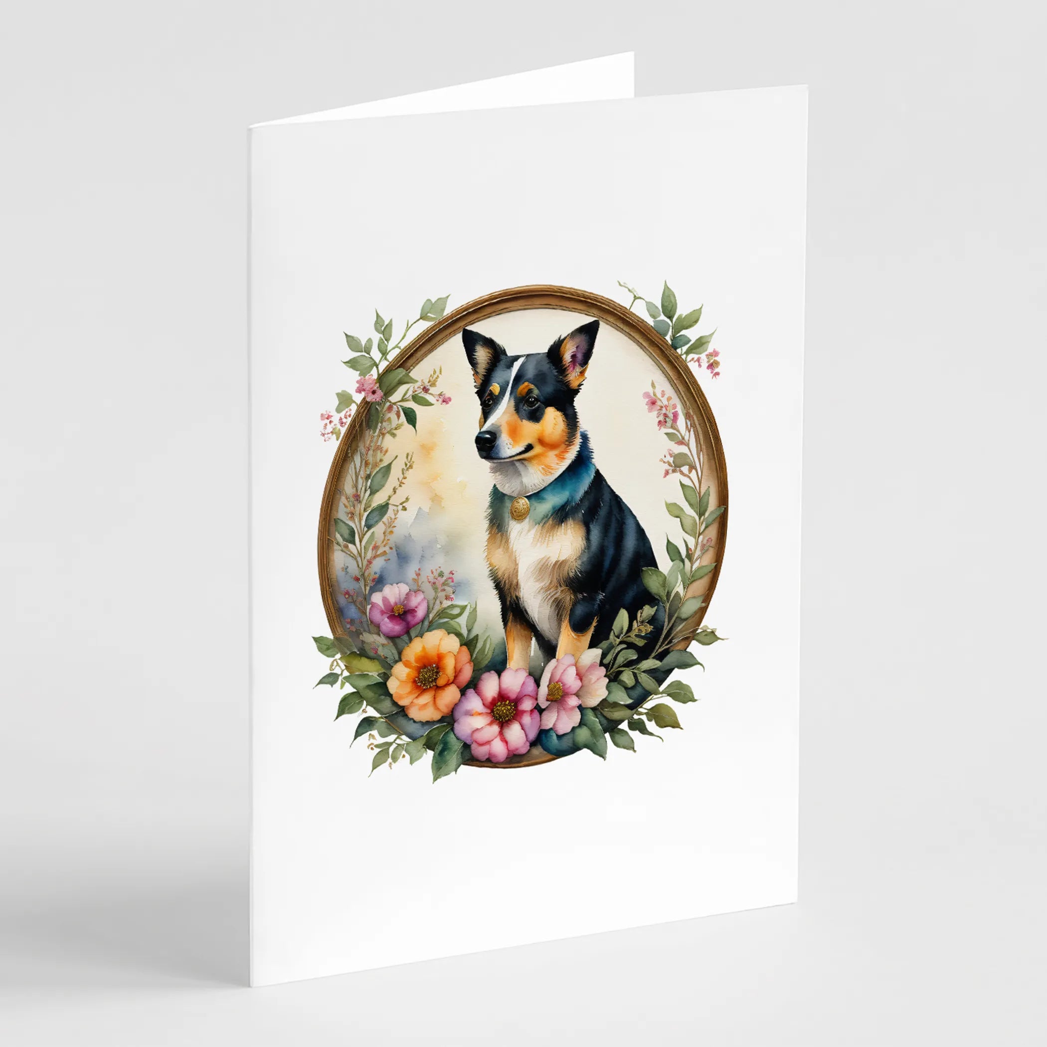 Frame of Flowers Greeting Cards  - Size: 5X7 | Pack Of: 1 | Collection name: Frame of flowers