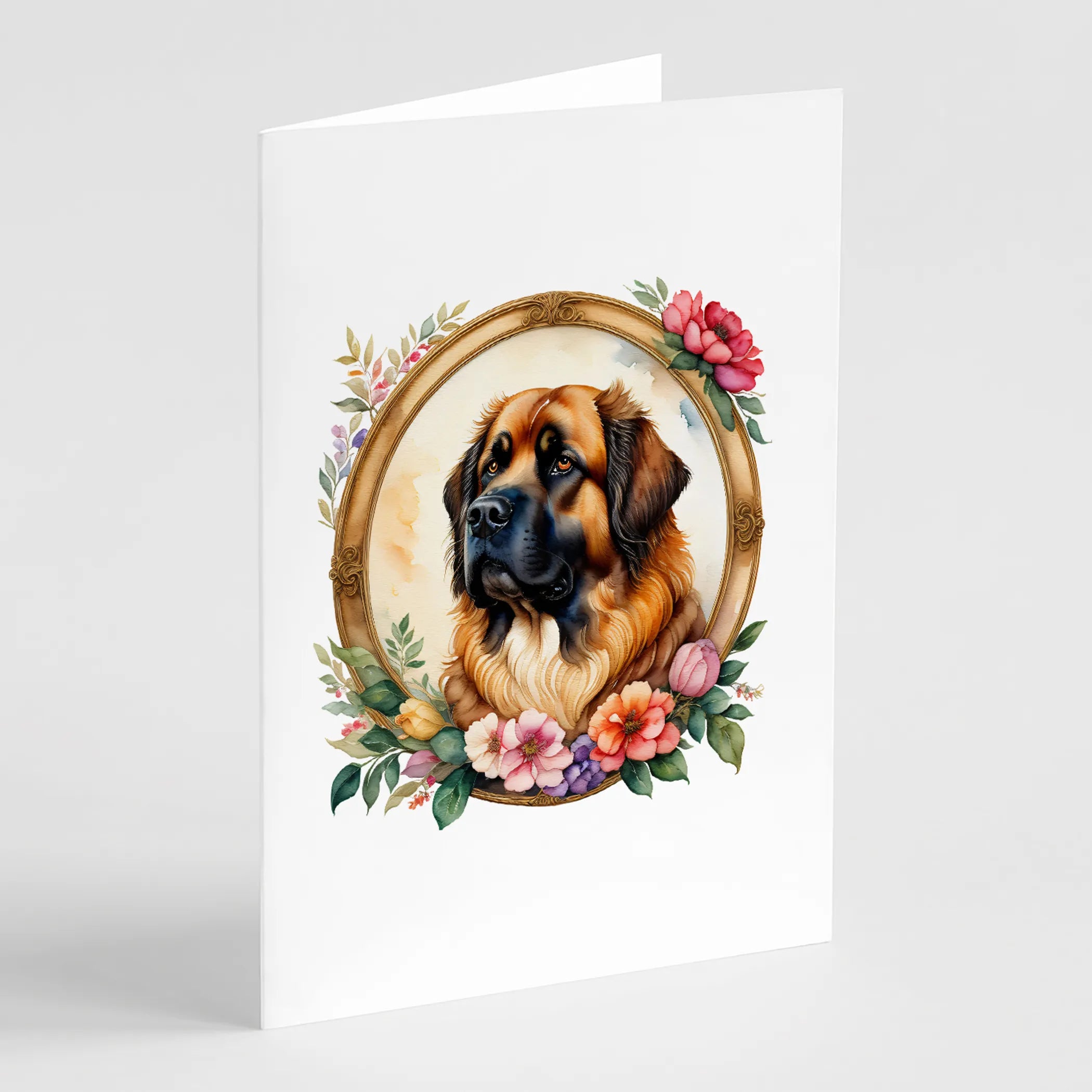 Frame of Flowers Greeting Cards  - Size: 5X7 | Pack Of: 1 | Collection name: Frame of flowers