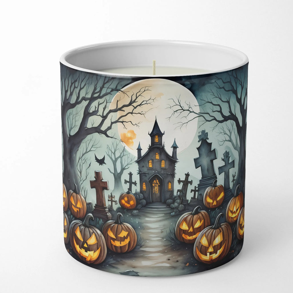 More Spooky Halloween Decorative Soy Candle - Size: 10 OZ | Pack Of: 1 | Collection name: More spooky halloween