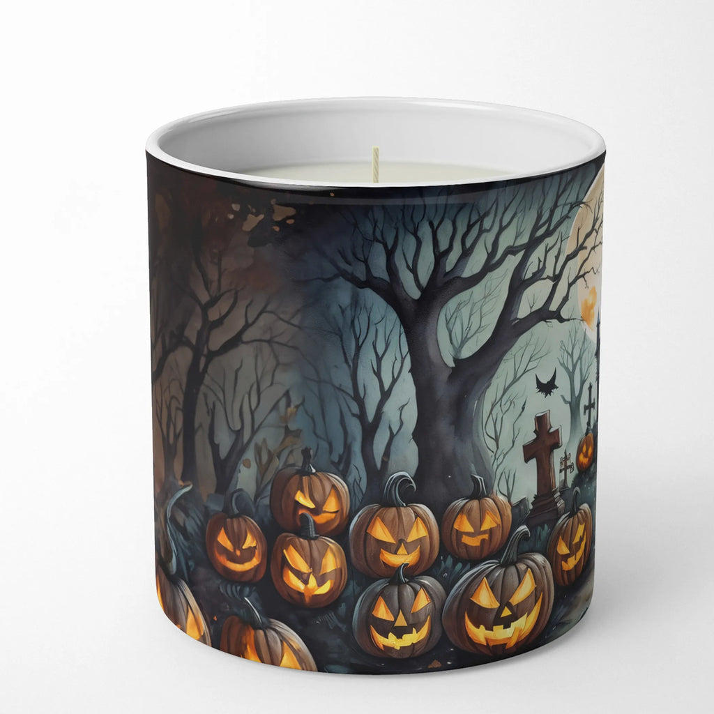 More Spooky Halloween Decorative Soy Candle - Size: 10 OZ | Pack Of: 1 | Collection name: More spooky halloween