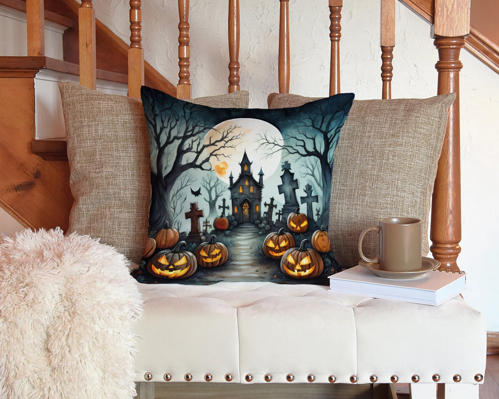 More Spooky Halloween Throw Pillow - Pack Of: 1 | Collection name: More spooky halloween