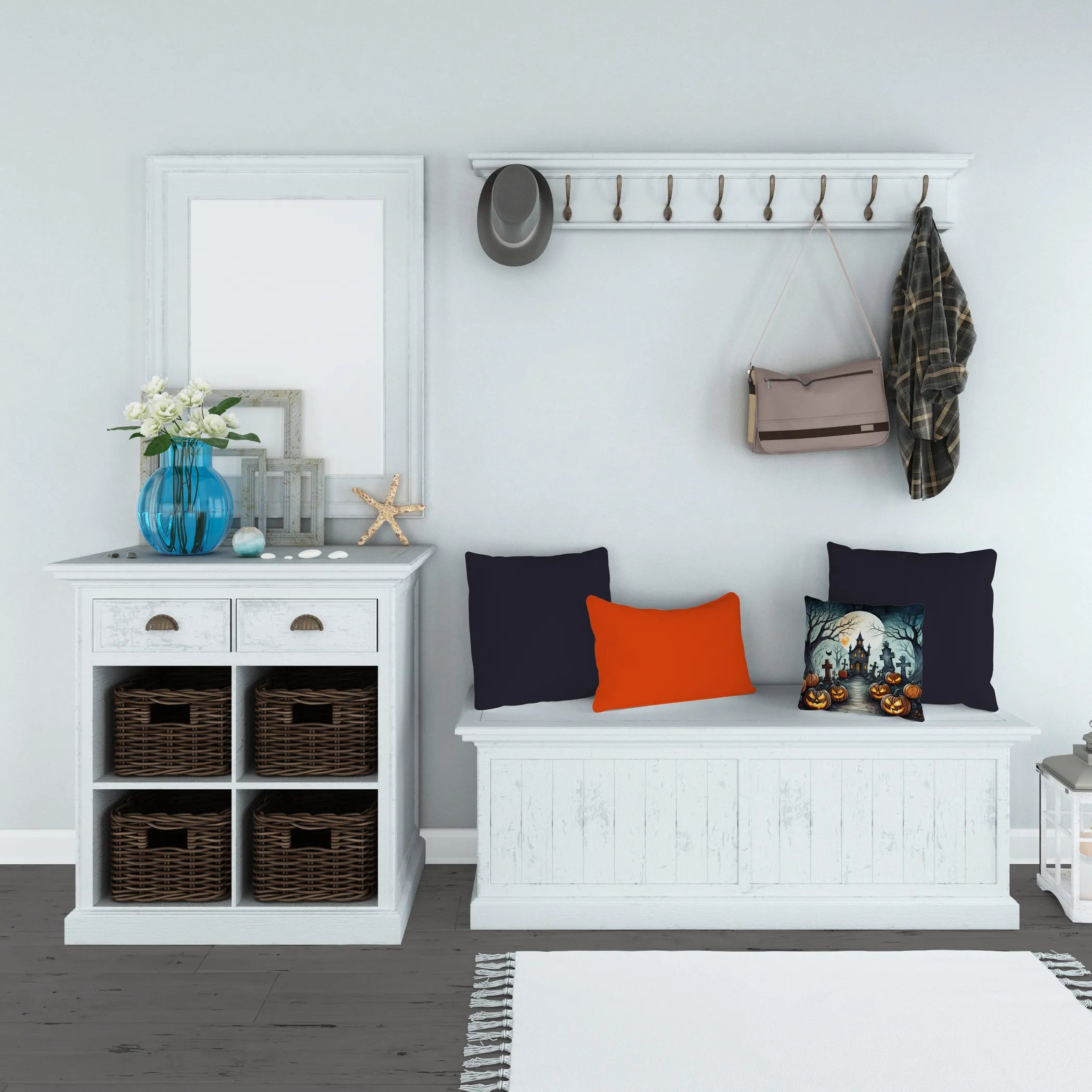 More Spooky Halloween Throw Pillow - Pack Of: 1 | Collection name: More spooky halloween
