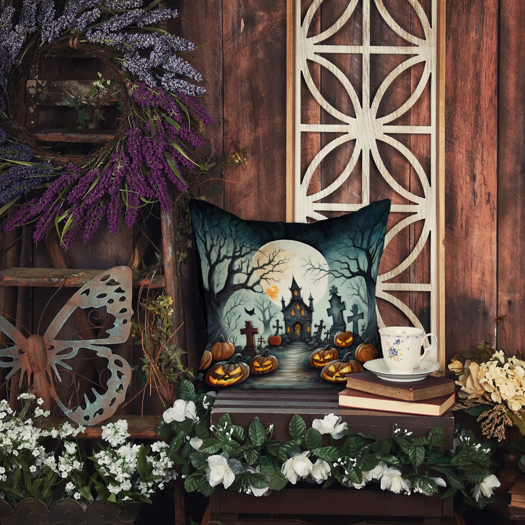 More Spooky Halloween Throw Pillow - Pack Of: 1 | Collection name: More spooky halloween