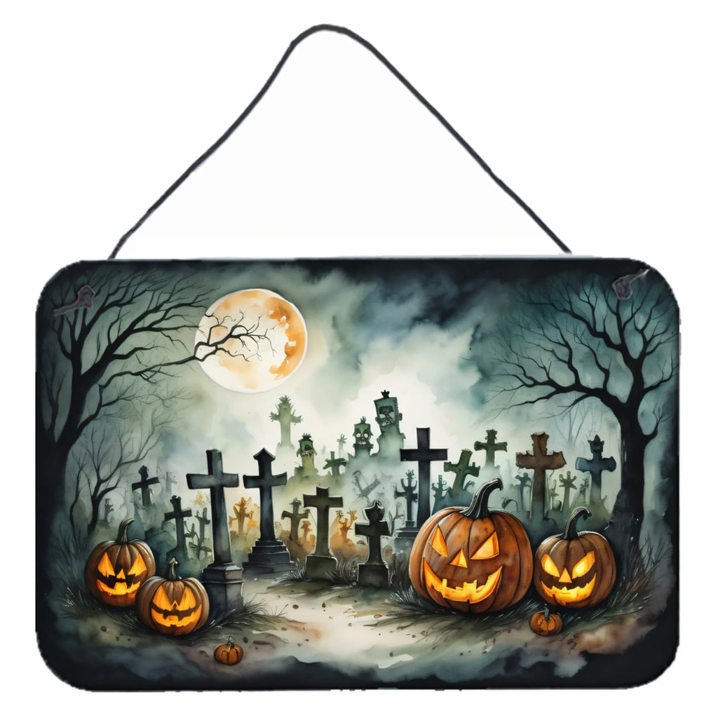 More Spooky Halloween Wall or Door Hanging Prints - Size: 8HX12W | Pack Of: 1 | Collection name: More spooky halloween