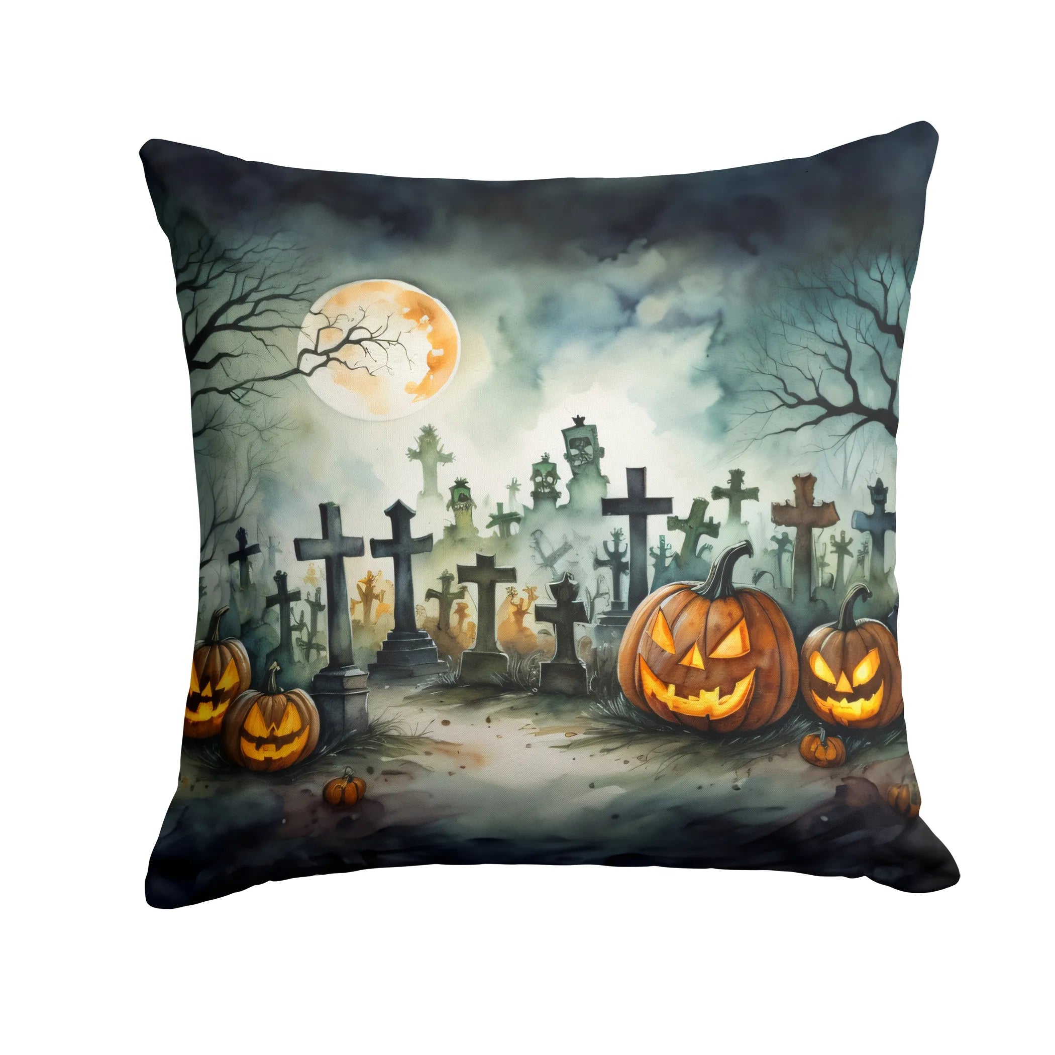 More Spooky Halloween Throw Pillow - Pack Of: 1 | Collection name: More spooky halloween