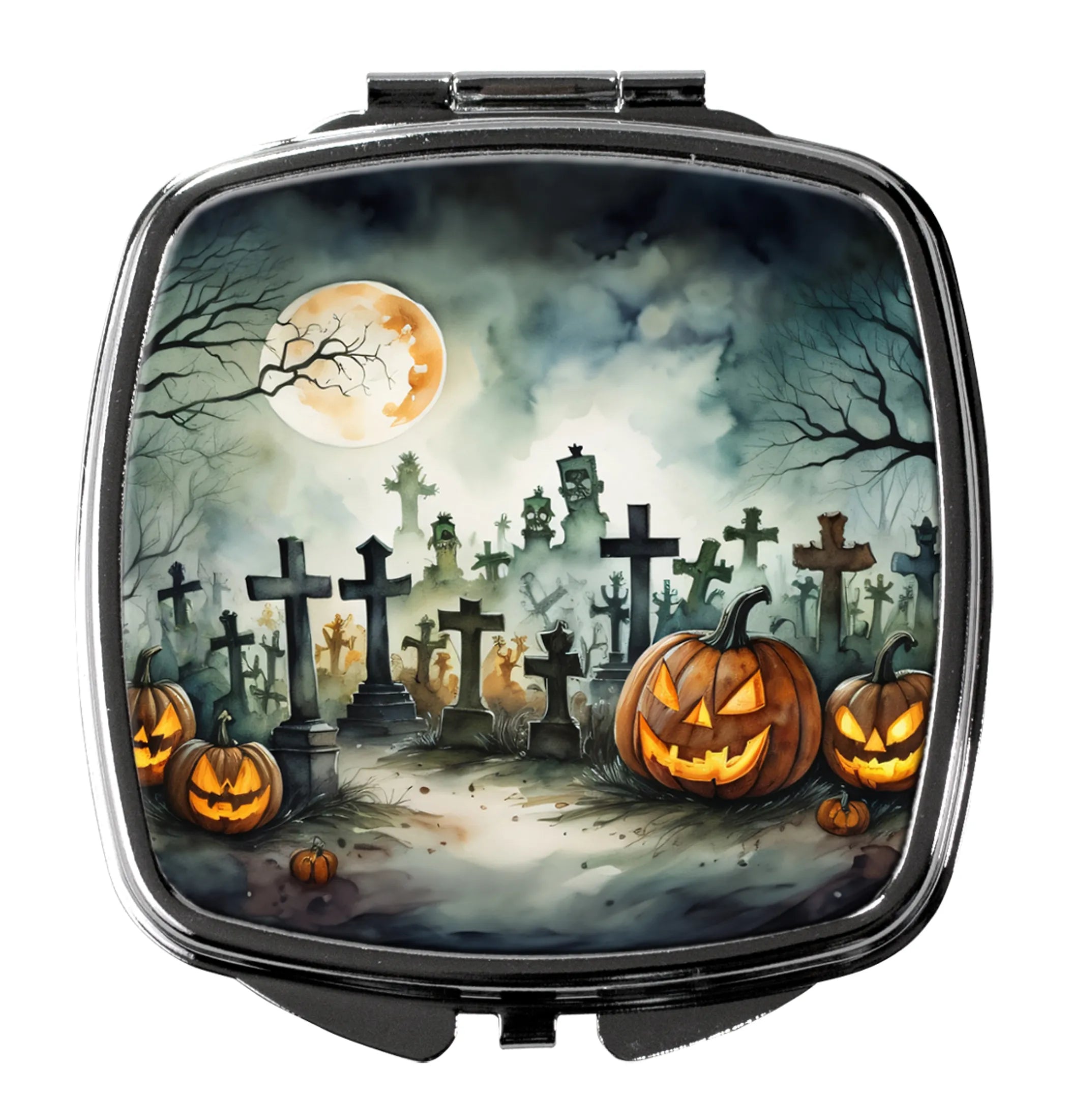 More Spooky Halloween Compact Mirror - Pack Of: 1 | Collection name: More spooky halloween