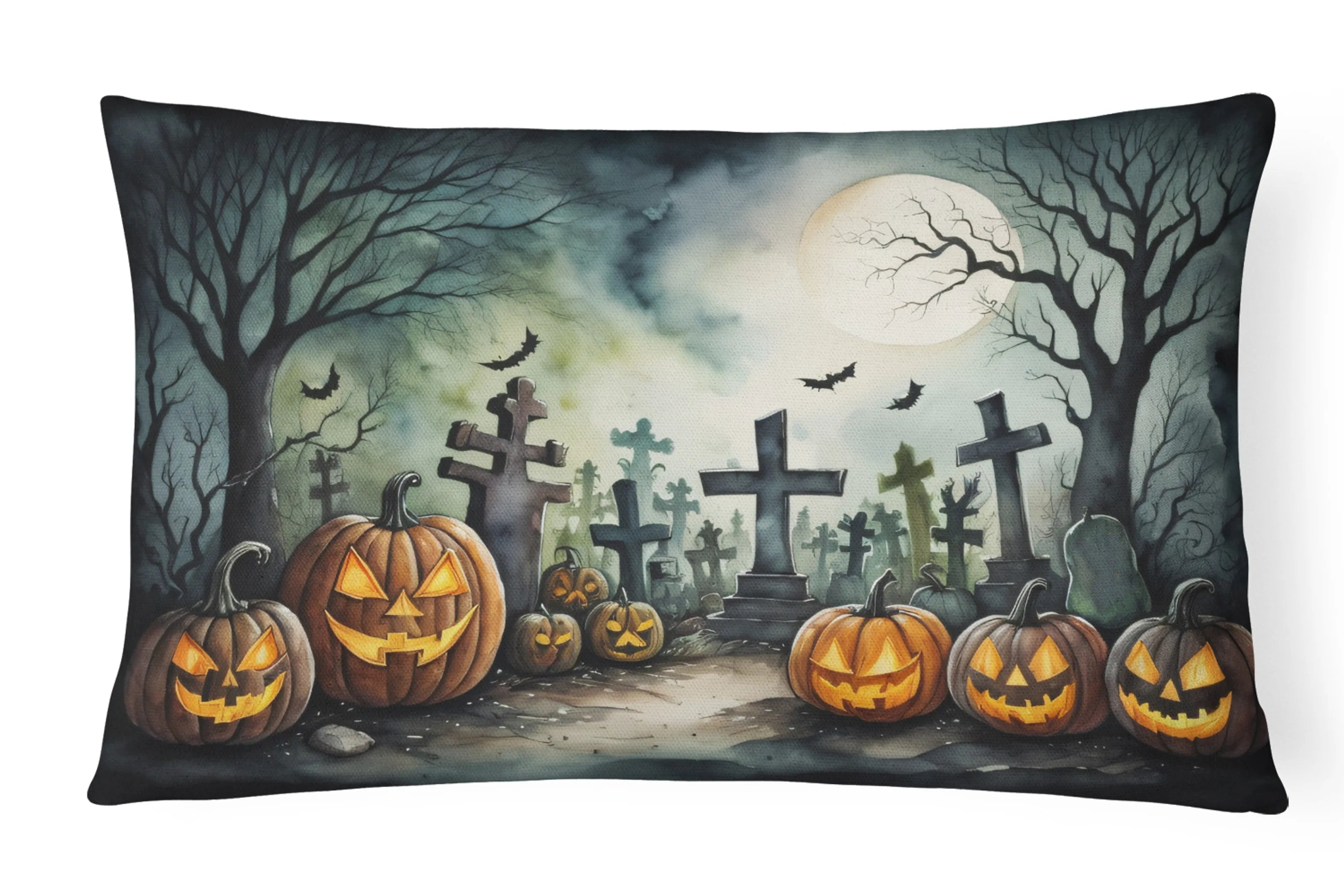 More Spooky Halloween Throw Pillow - Pack Of: 1 | Collection name: More spooky halloween