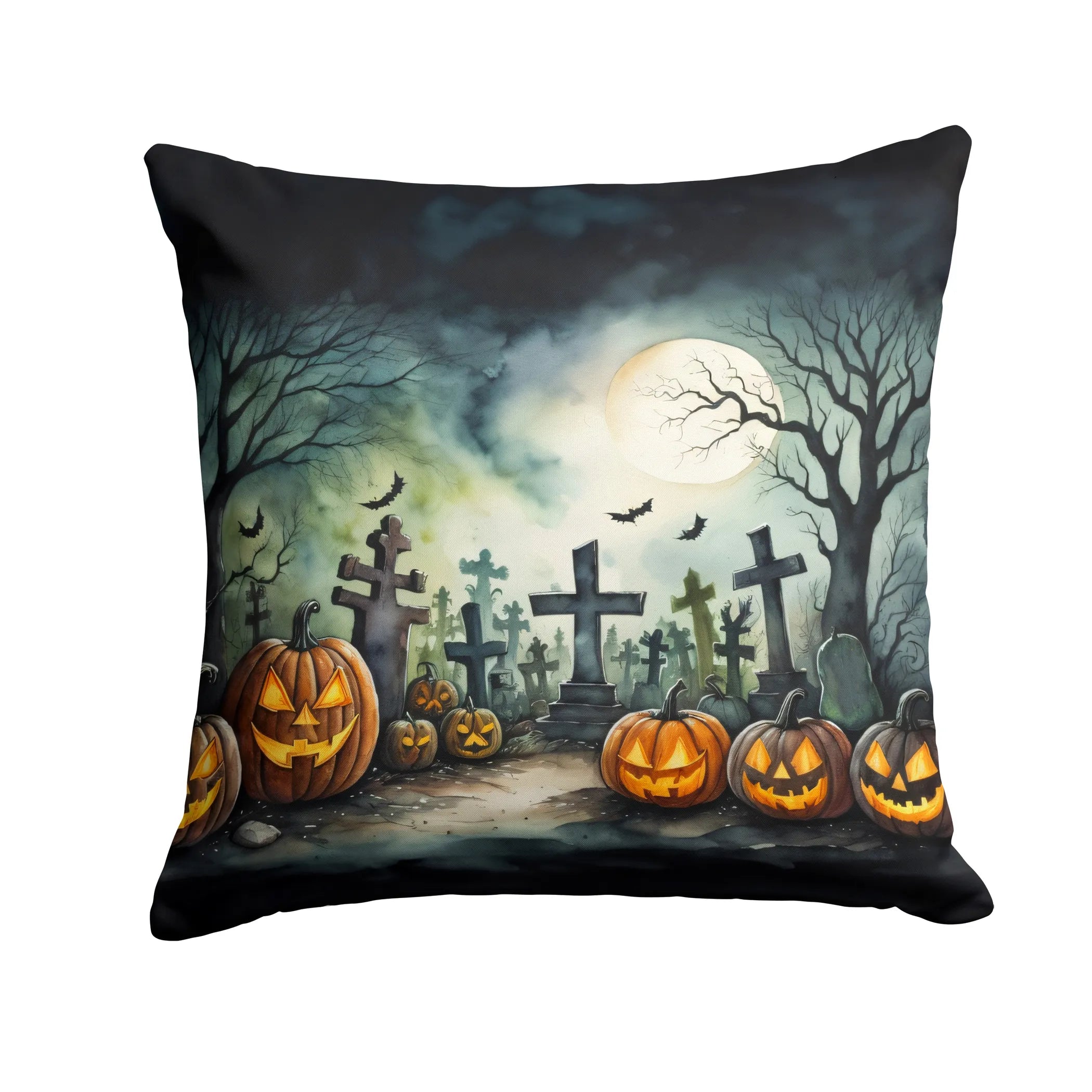 More Spooky Halloween Throw Pillow - Pack Of: 1 | Collection name: More spooky halloween