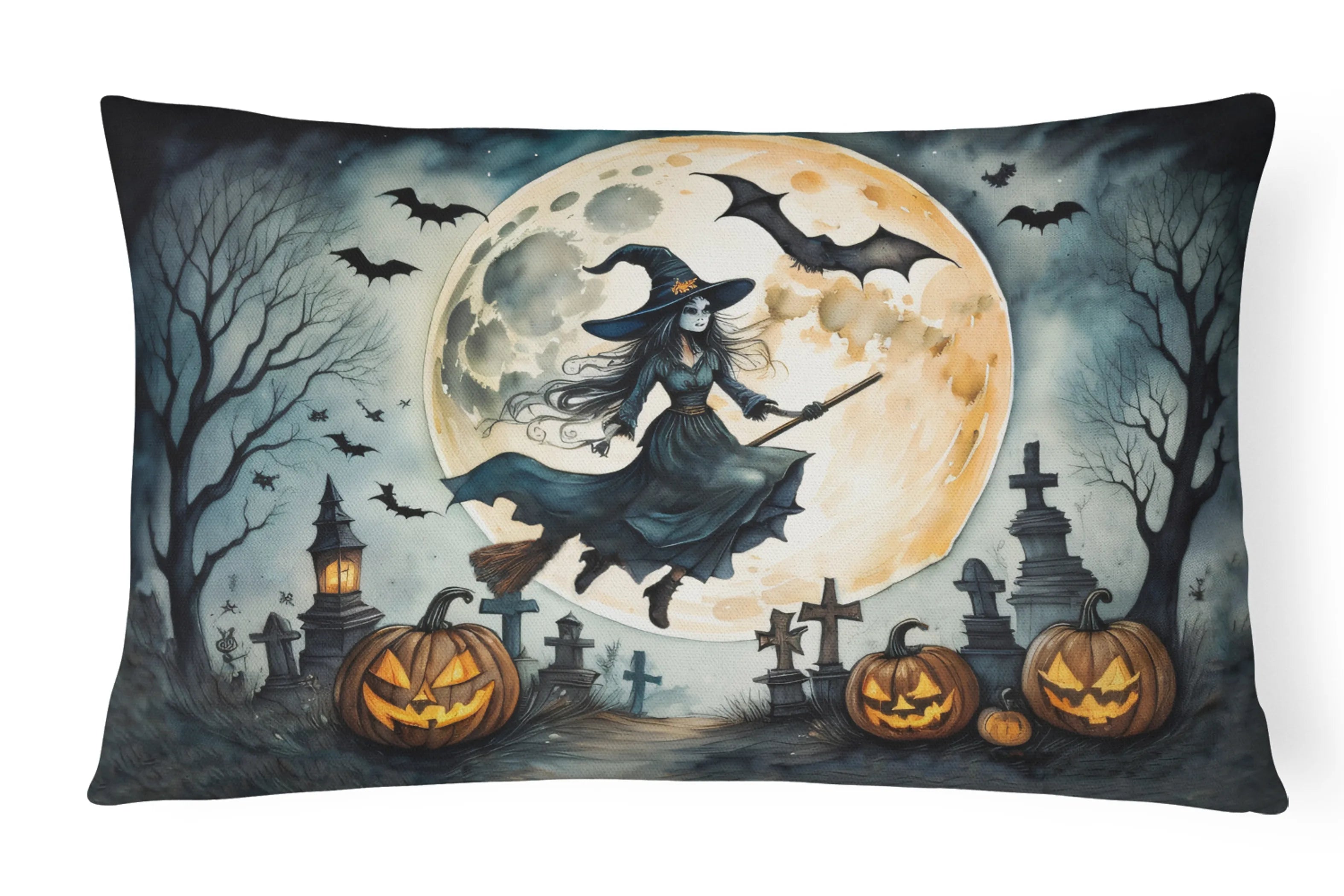 More Spooky Halloween Throw Pillow - Pack Of: 1 | Collection name: More spooky halloween