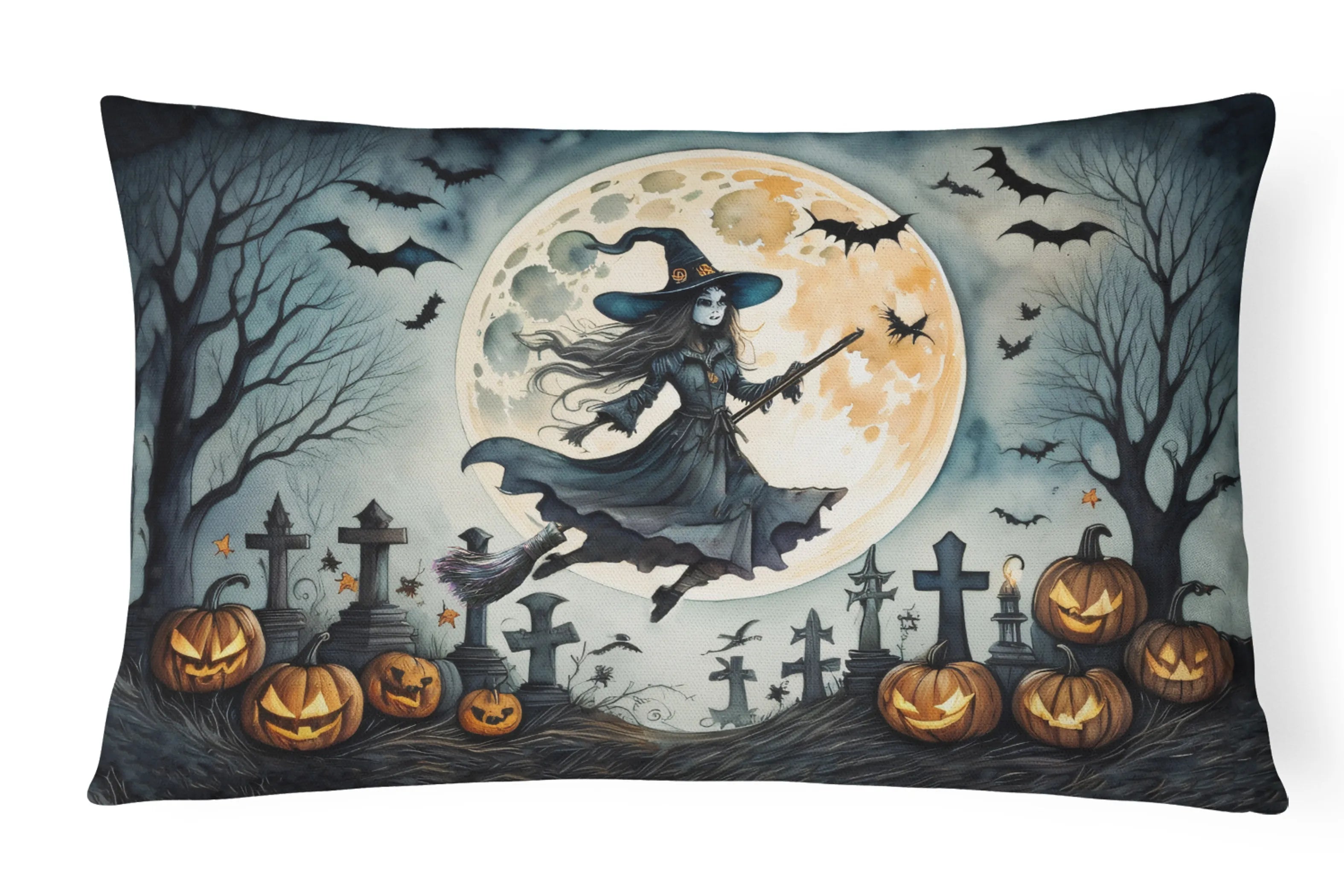 More Spooky Halloween Throw Pillow - Pack Of: 1 | Collection name: More spooky halloween
