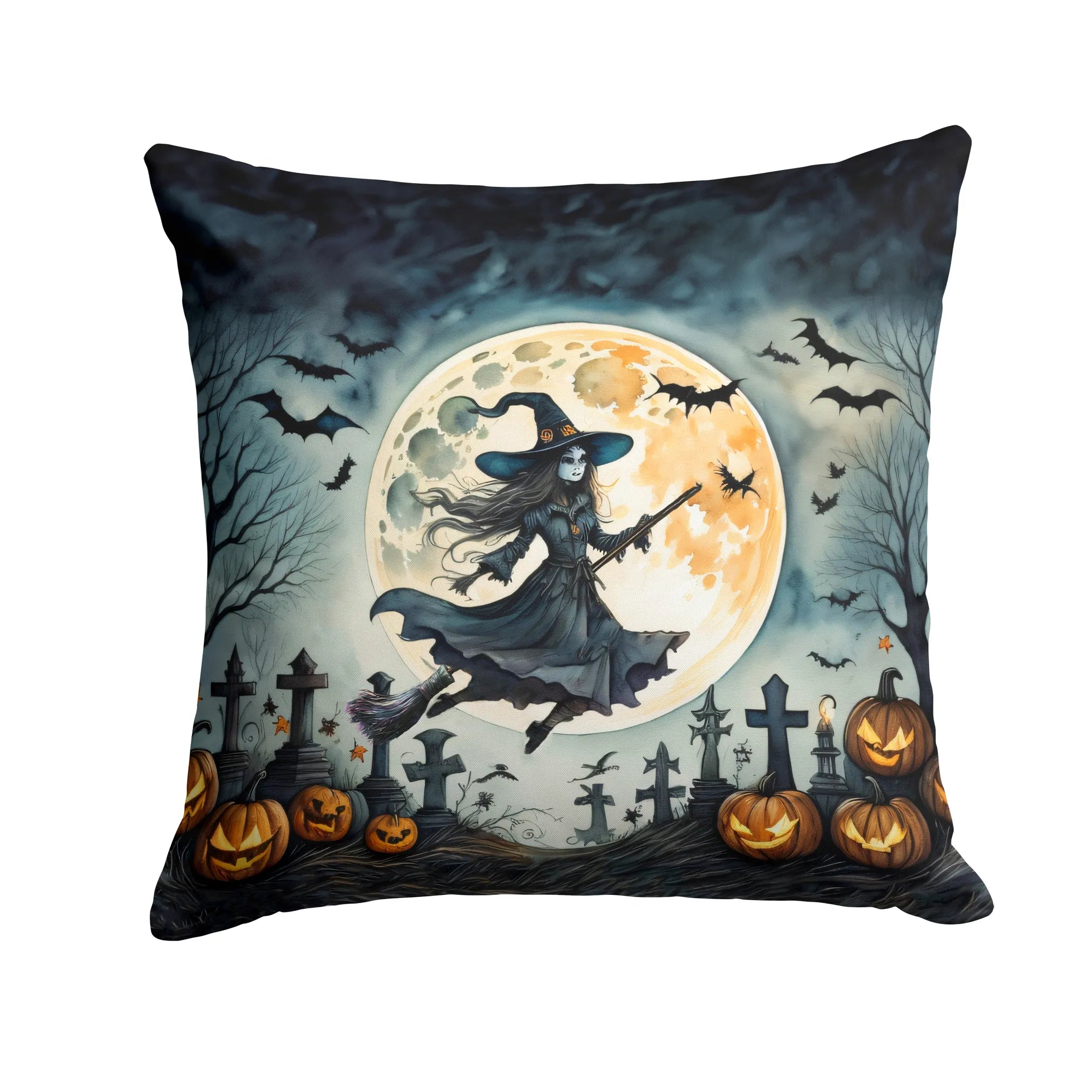 More Spooky Halloween Throw Pillow - Pack Of: 1 | Collection name: More spooky halloween