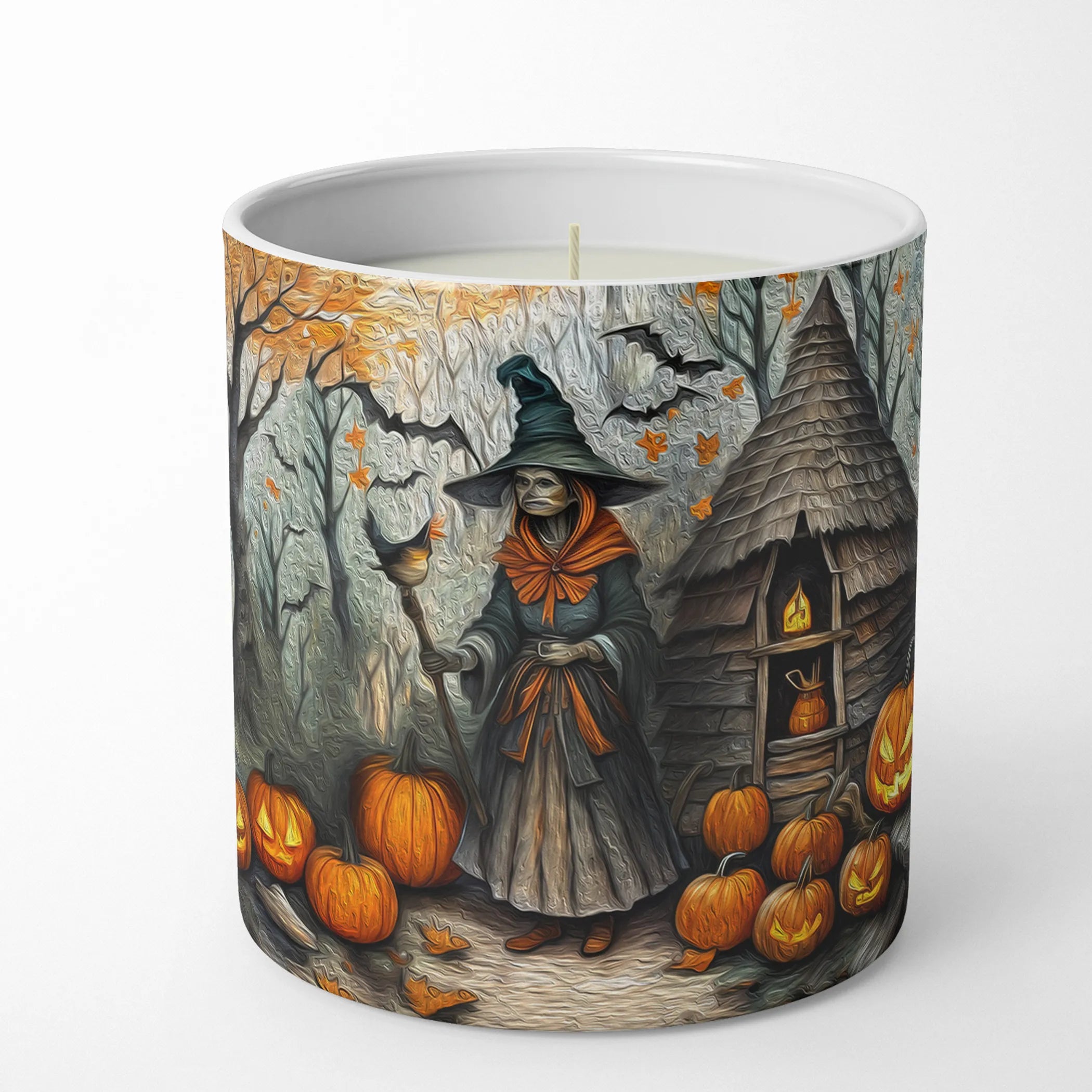 More Spooky Halloween Decorative Soy Candle - Size: 10 OZ | Pack Of: 1 | Collection name: More spooky halloween