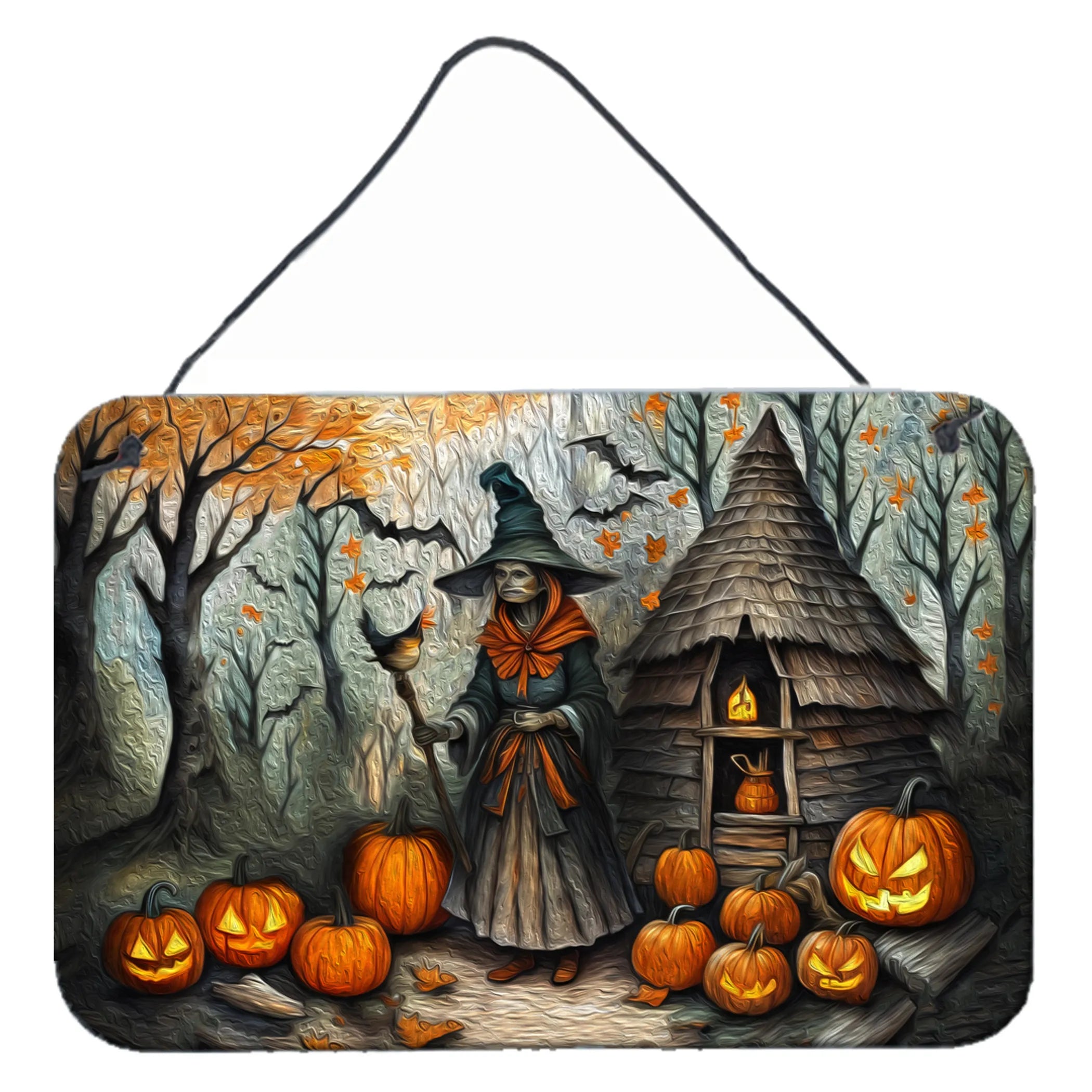 More Spooky Halloween Wall or Door Hanging Prints - Size: 8HX12W | Pack Of: 1 | Collection name: More spooky halloween