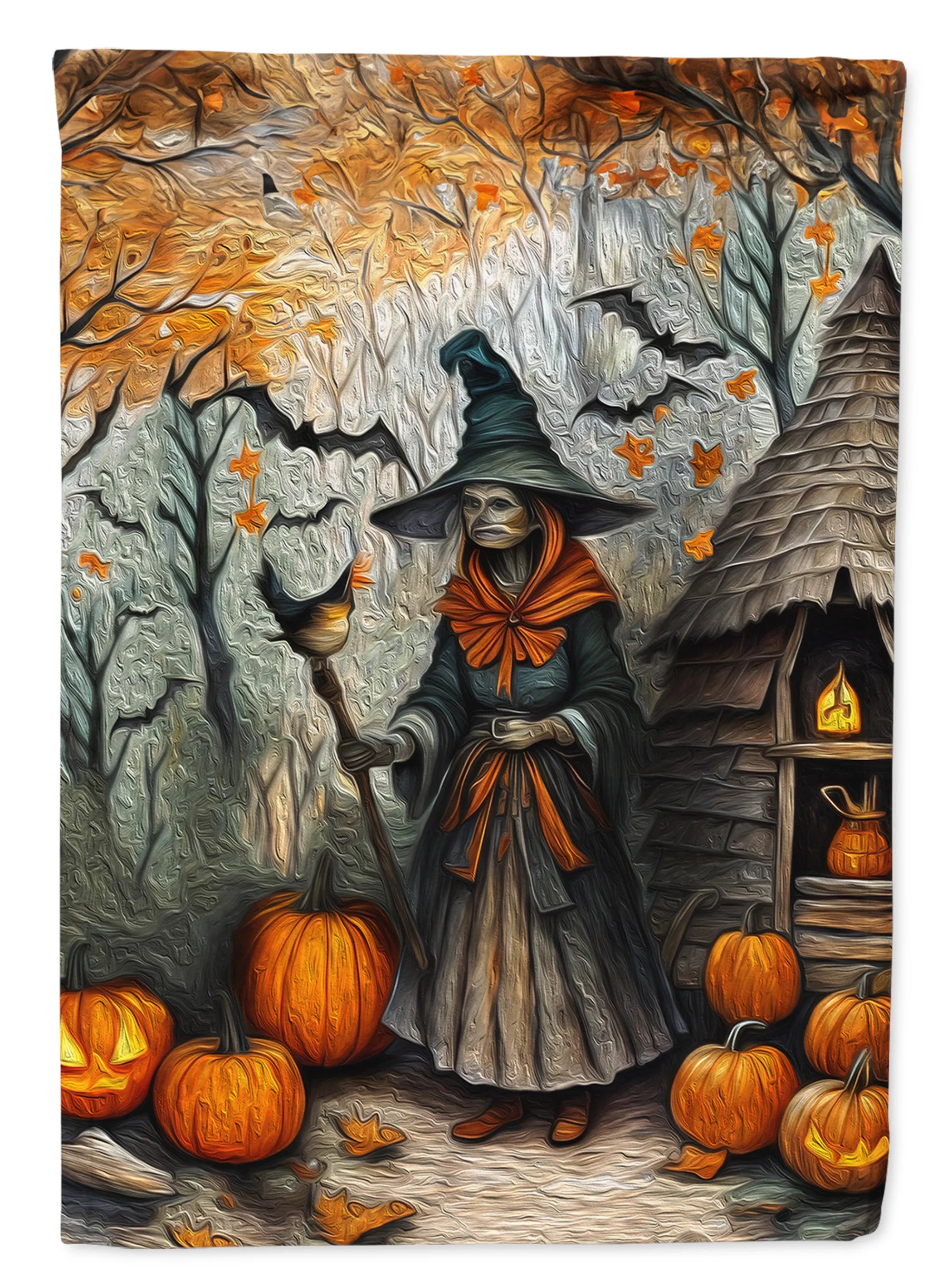 More Spooky Halloween Decorative Flag - Pack Of: 1 | Collection name: More spooky halloween