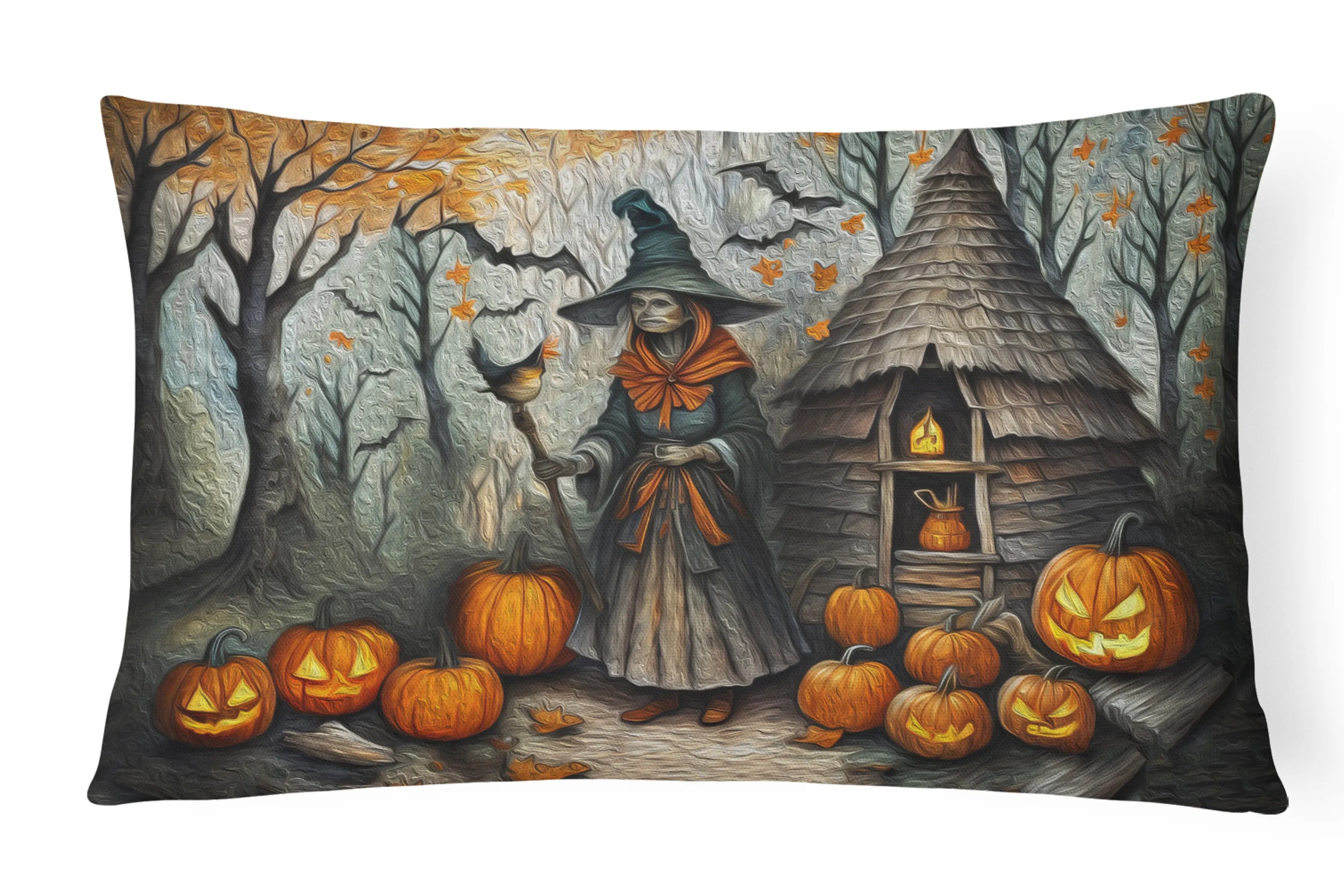 More Spooky Halloween Throw Pillow - Pack Of: 1 | Collection name: More spooky halloween