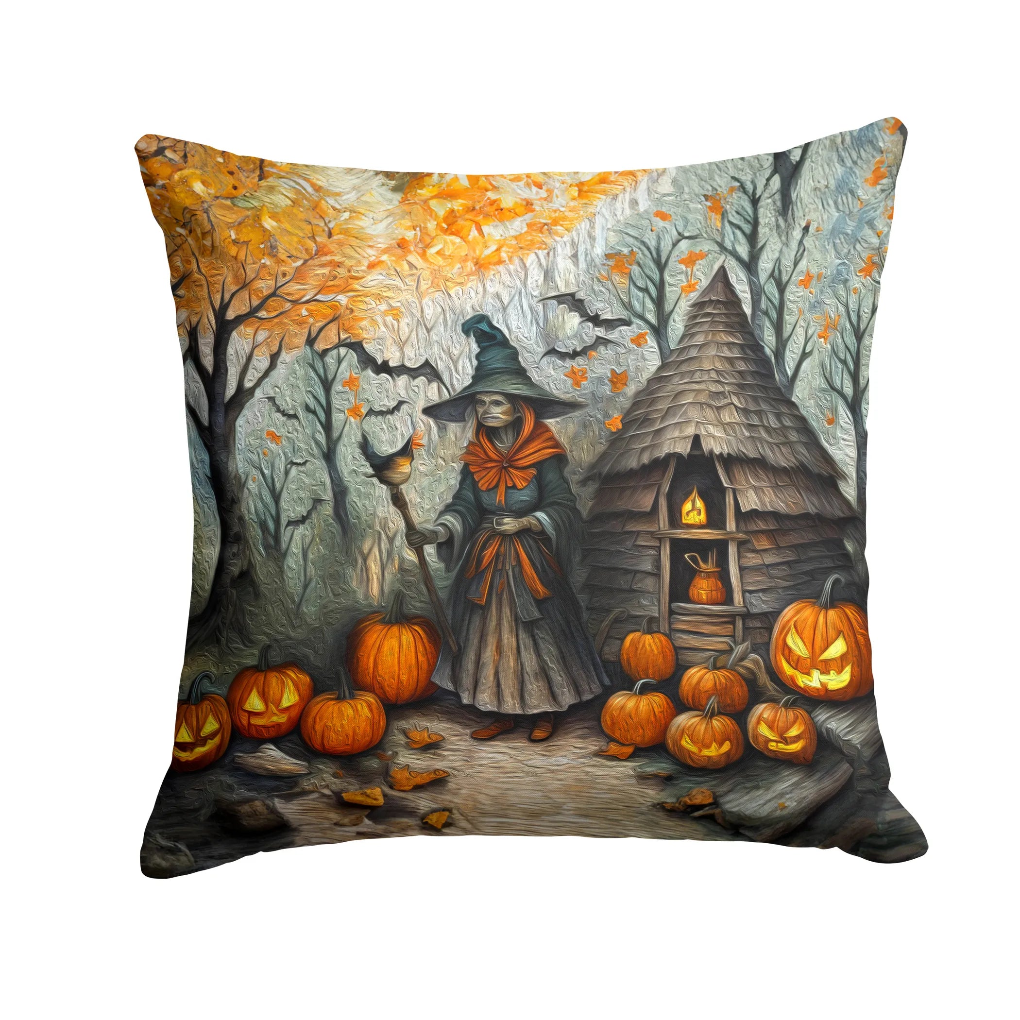 More Spooky Halloween Throw Pillow - Pack Of: 1 | Collection name: More spooky halloween