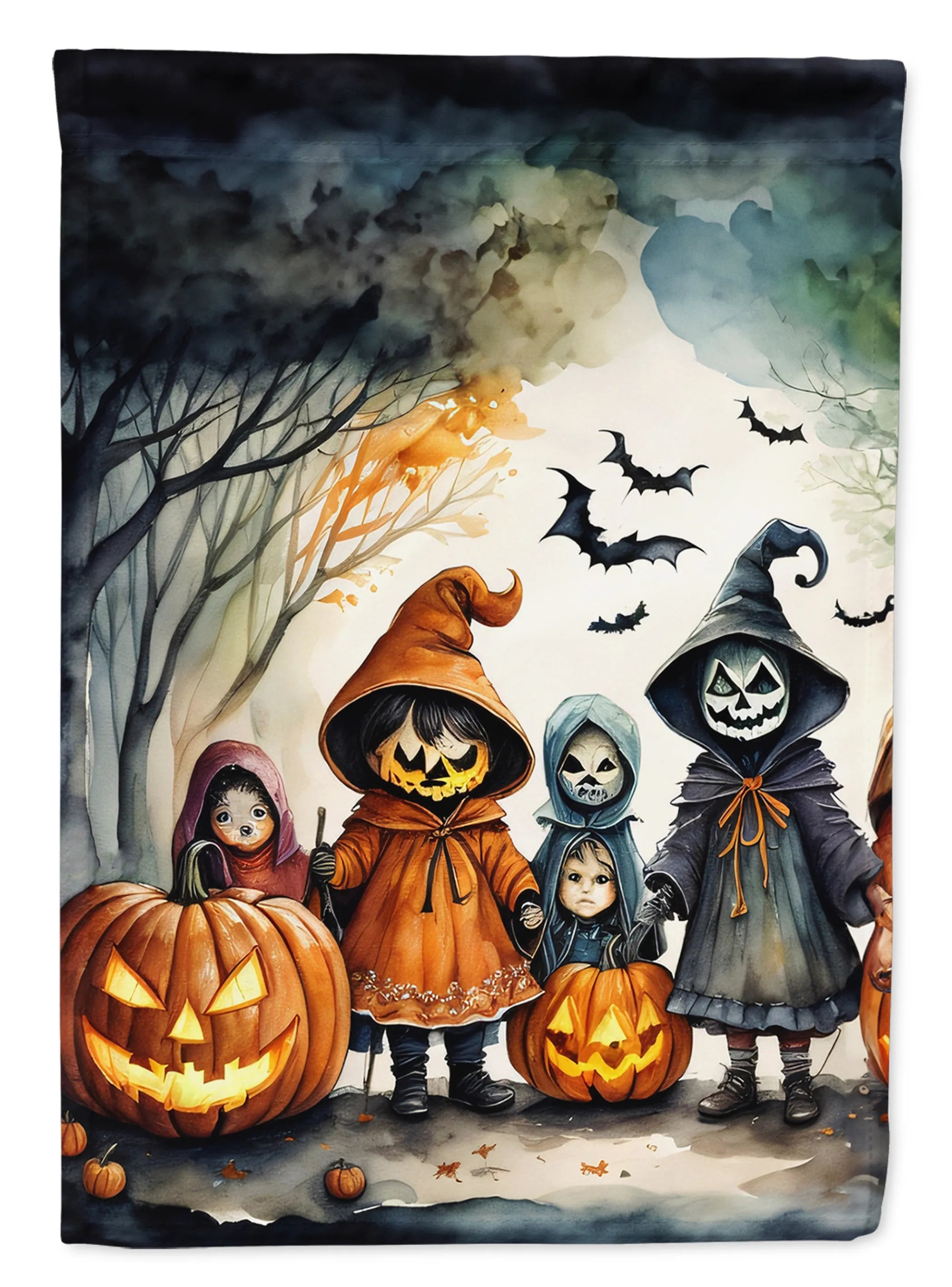 More Spooky Halloween Decorative Flag - Pack Of: 1 | Collection name: More spooky halloween