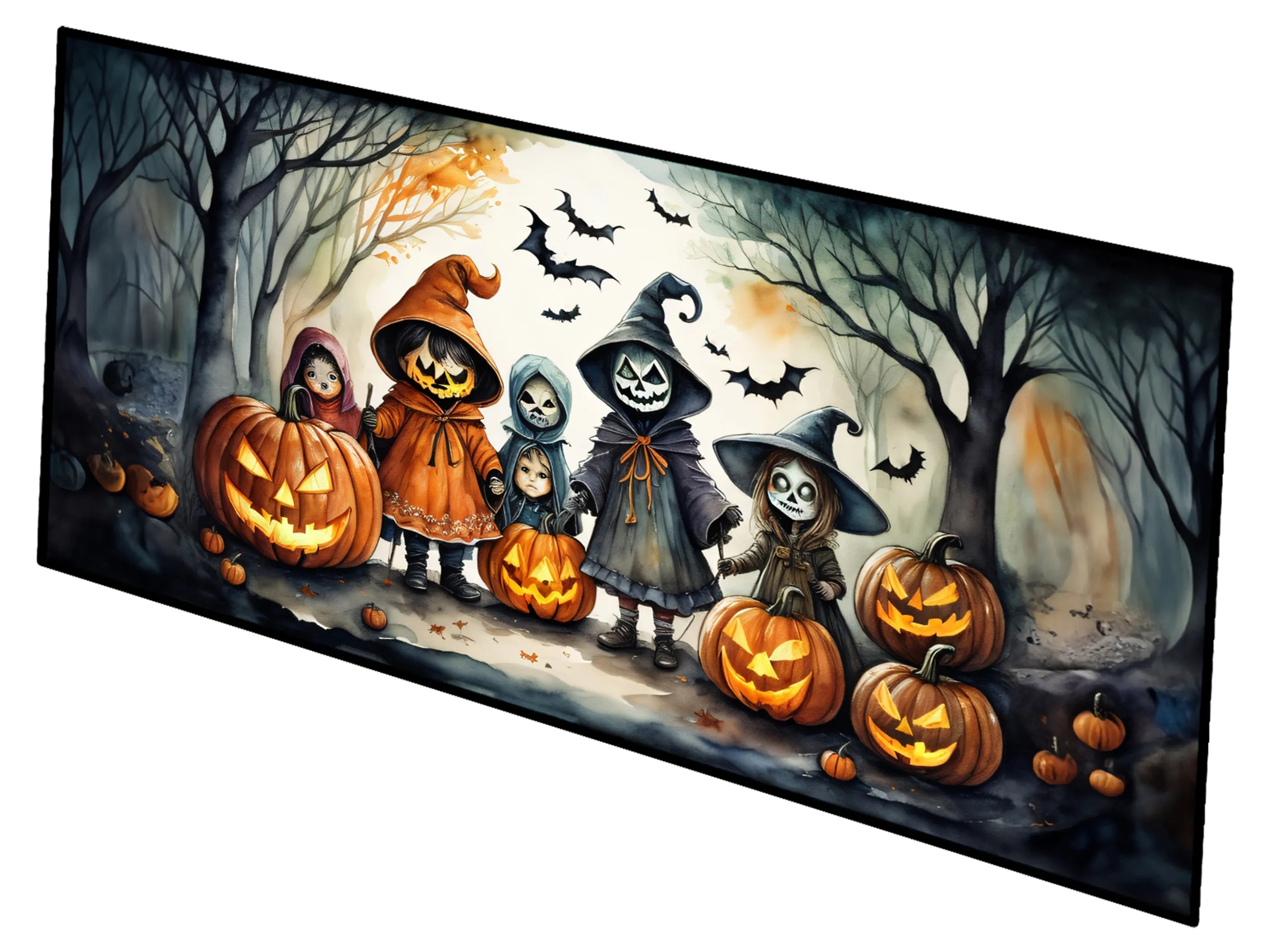 More Spooky Halloween Runner Mat 28x58 - Size: 28HX58W | Pack Of: 1 | Collection name: More spooky halloween