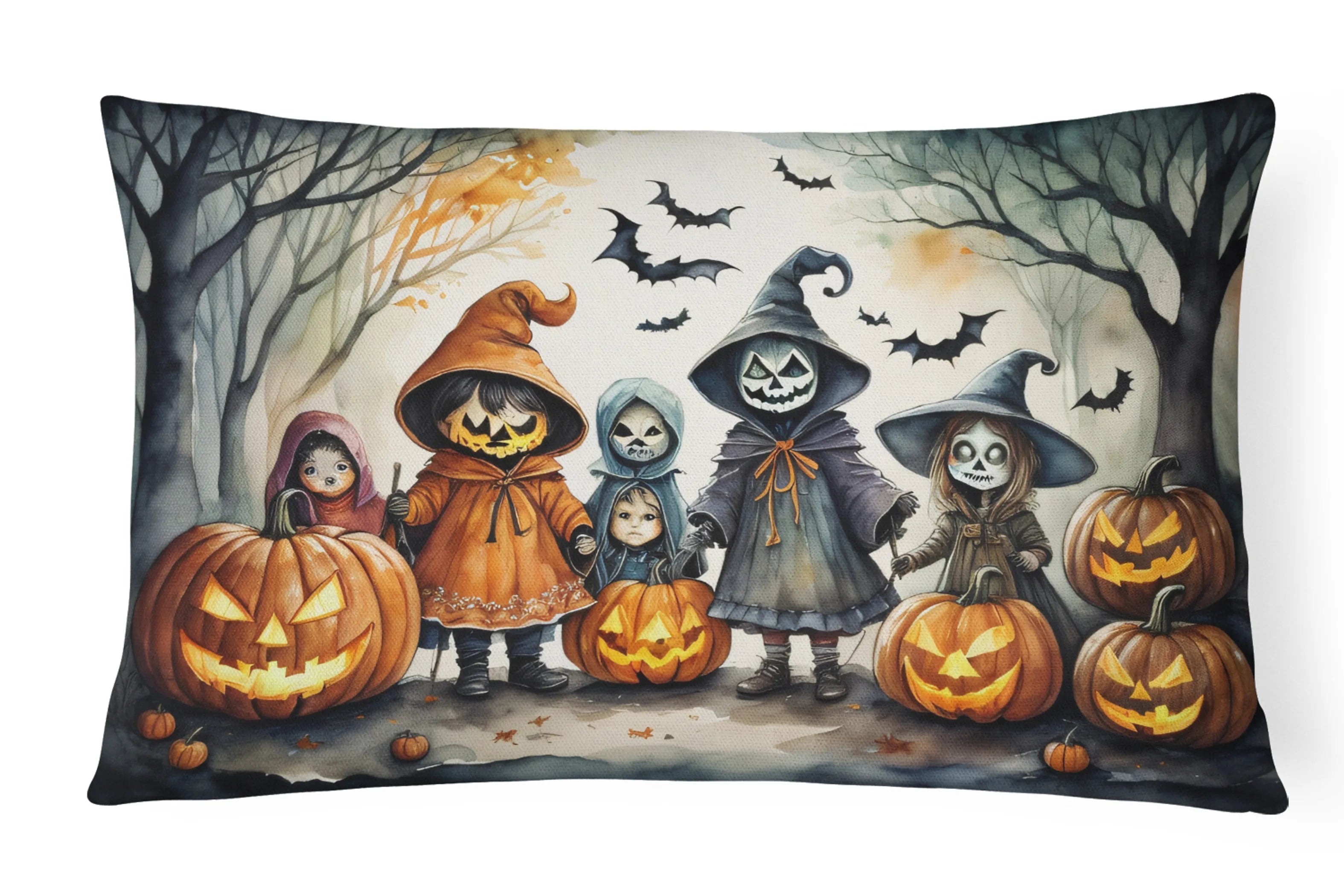 More Spooky Halloween Throw Pillow - Pack Of: 1 | Collection name: More spooky halloween