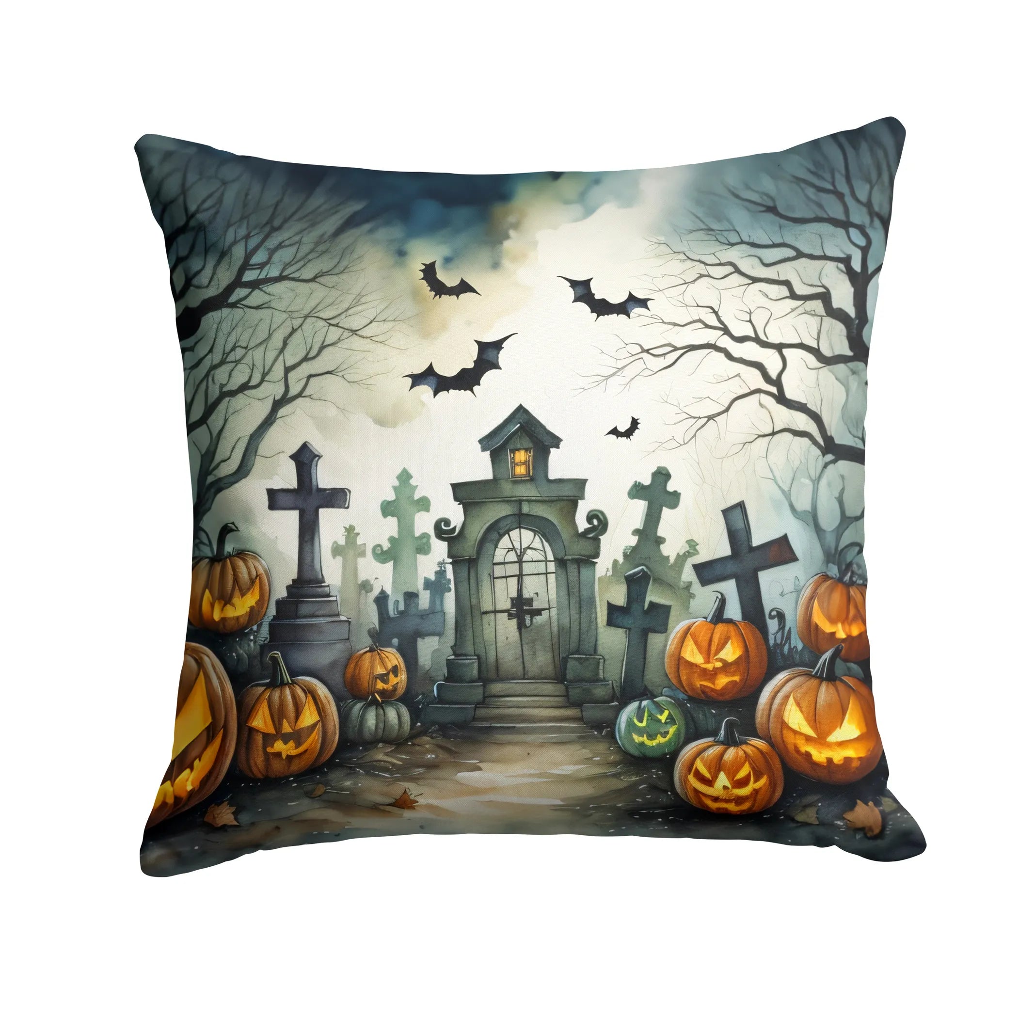 More Spooky Halloween Throw Pillow - Pack Of: 1 | Collection name: More spooky halloween