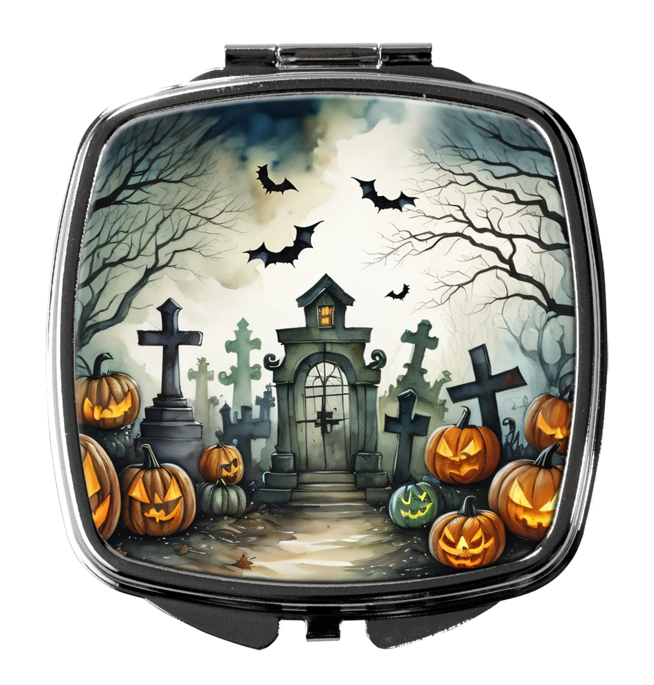 More Spooky Halloween Compact Mirror - Pack Of: 1 | Collection name: More spooky halloween