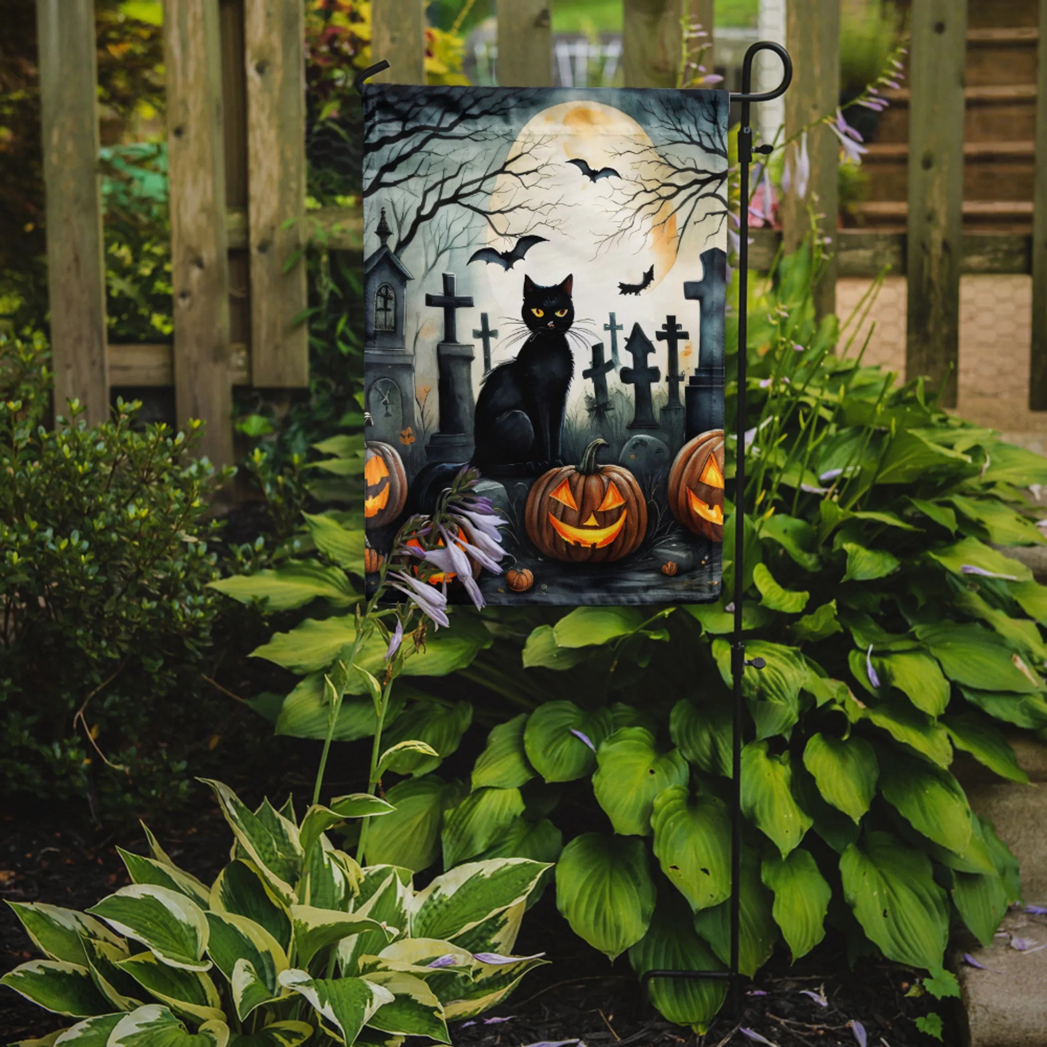 More Spooky Halloween Decorative Flag - Pack Of: 1 | Collection name: More spooky halloween