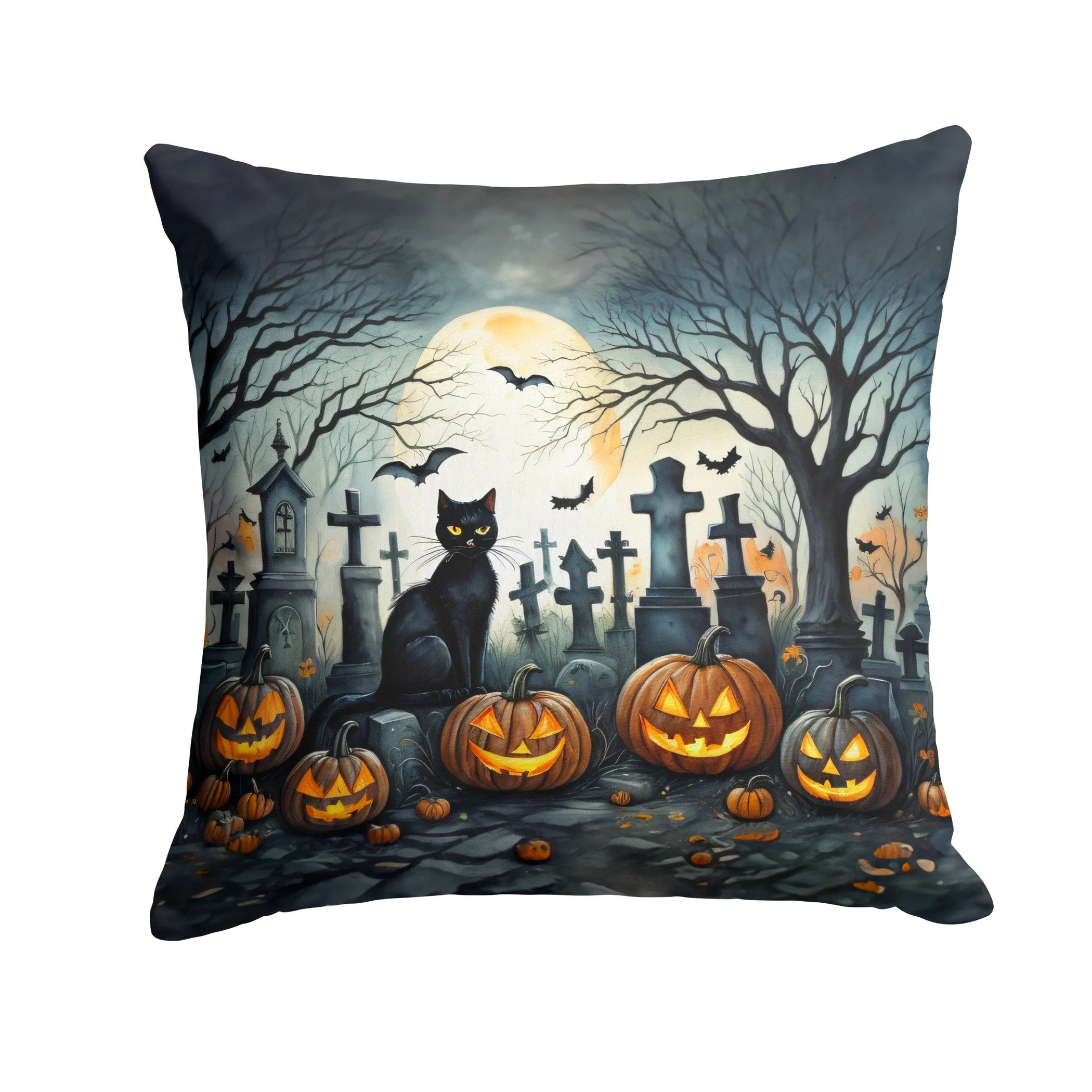 More Spooky Halloween Throw Pillow - Pack Of: 1 | Collection name: More spooky halloween