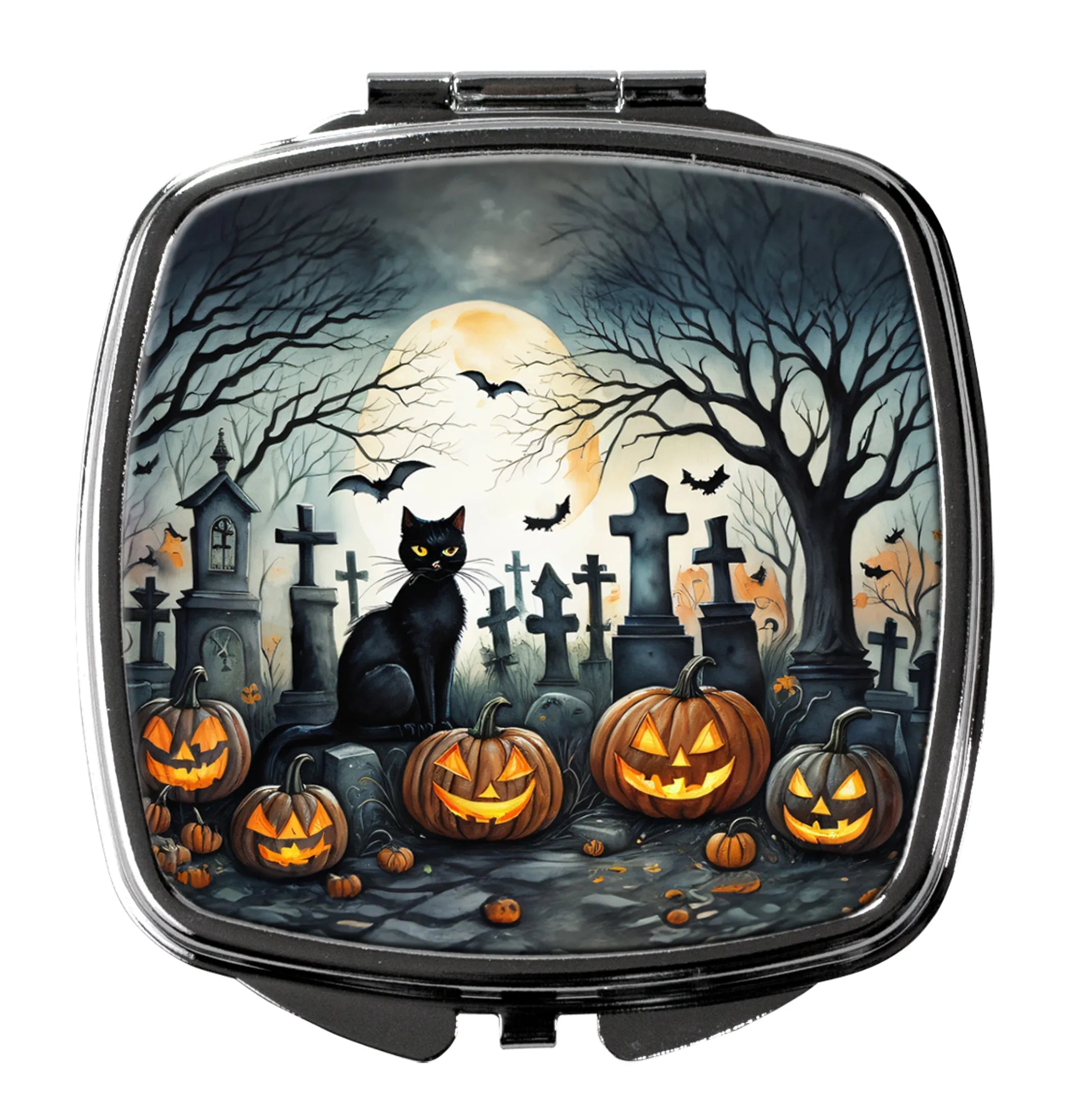 More Spooky Halloween Compact Mirror - Pack Of: 1 | Collection name: More spooky halloween