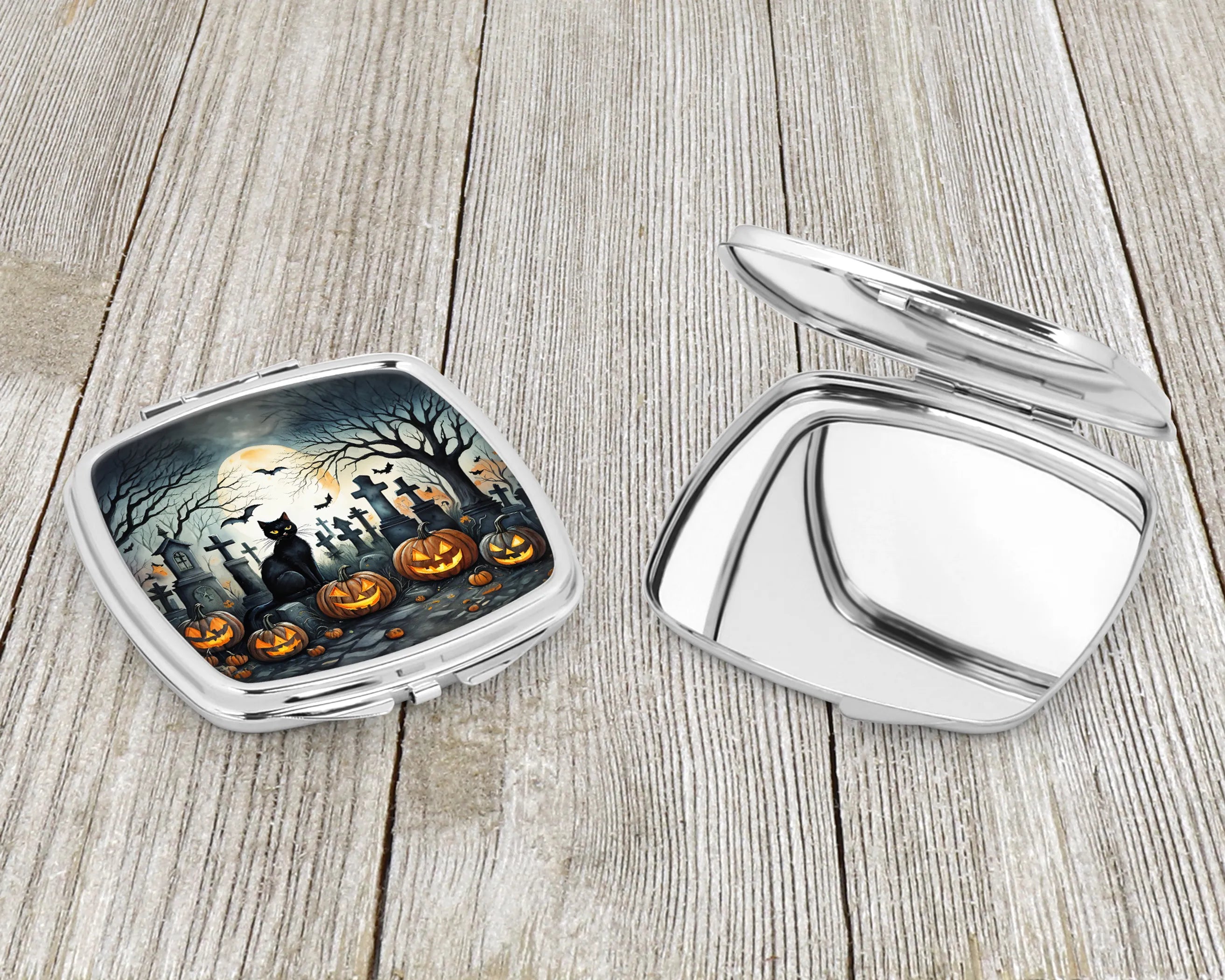 More Spooky Halloween Compact Mirror - Pack Of: 1 | Collection name: More spooky halloween