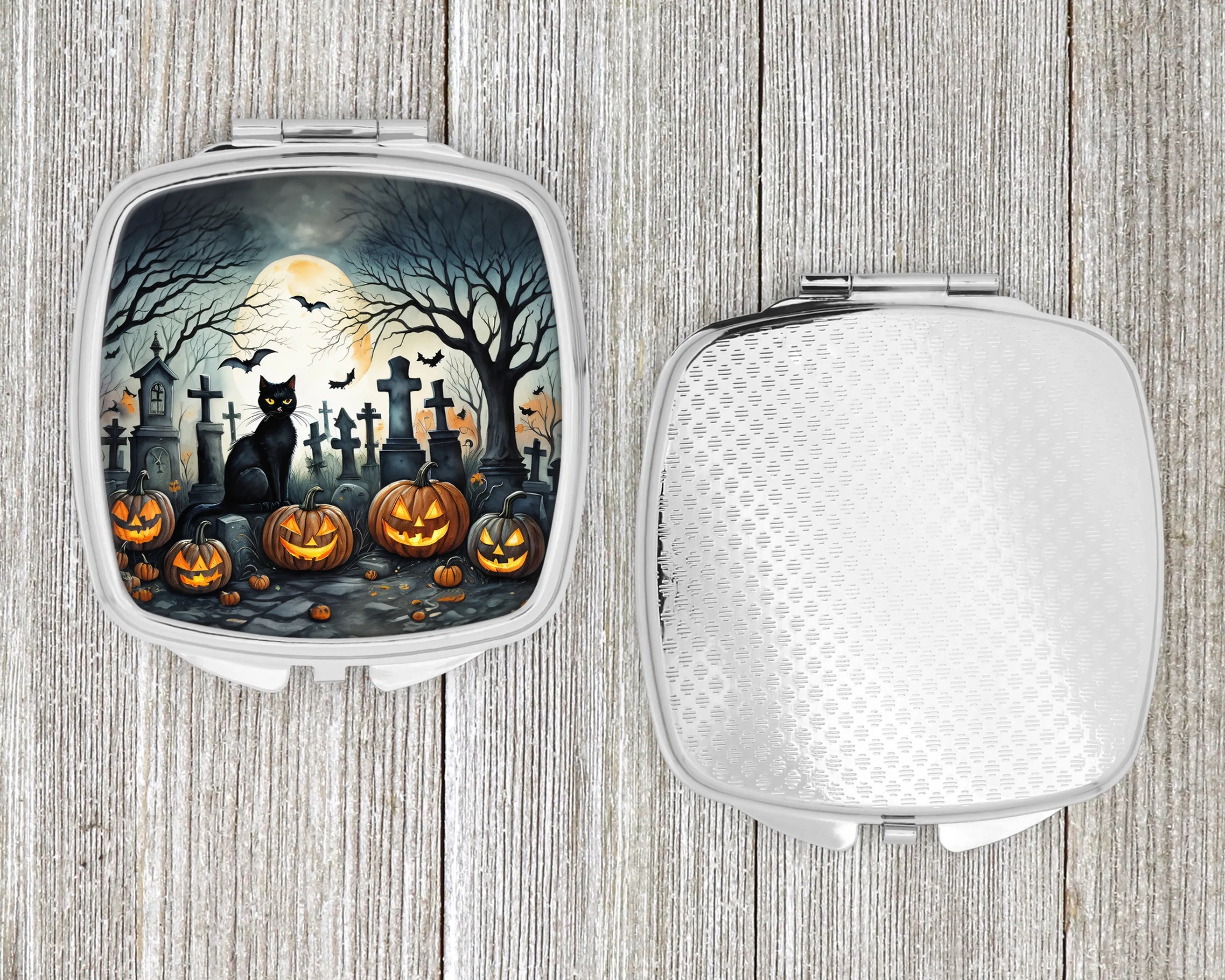 More Spooky Halloween Compact Mirror - Pack Of: 1 | Collection name: More spooky halloween