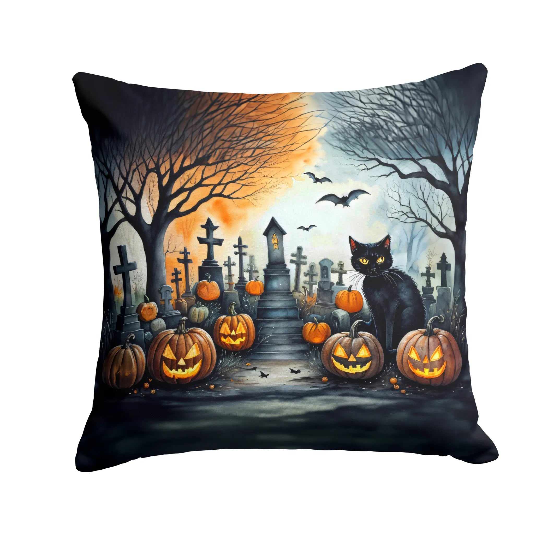 More Spooky Halloween Throw Pillow - Pack Of: 1 | Collection name: More spooky halloween