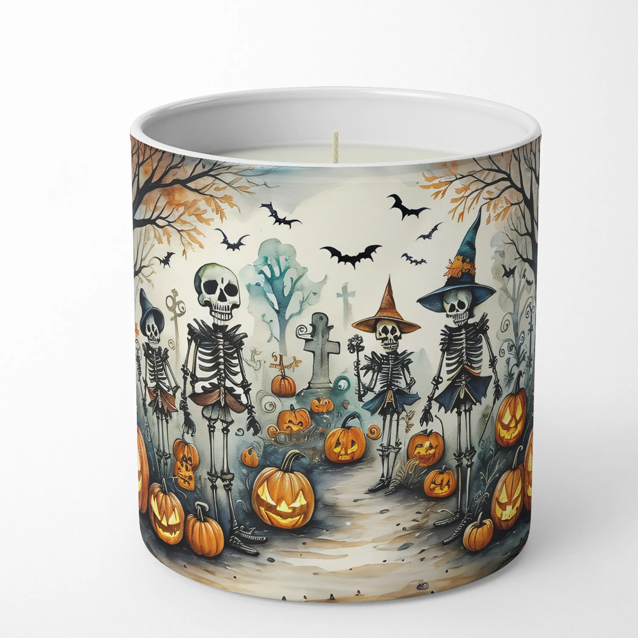 More Spooky Halloween Decorative Soy Candle - Size: 10 OZ | Pack Of: 1 | Collection name: More spooky halloween