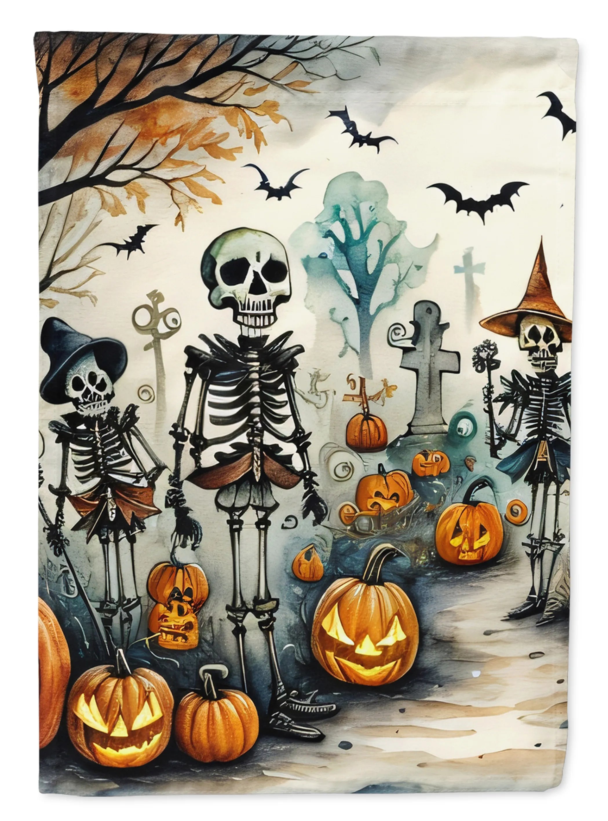 More Spooky Halloween Decorative Flag - Pack Of: 1 | Collection name: More spooky halloween