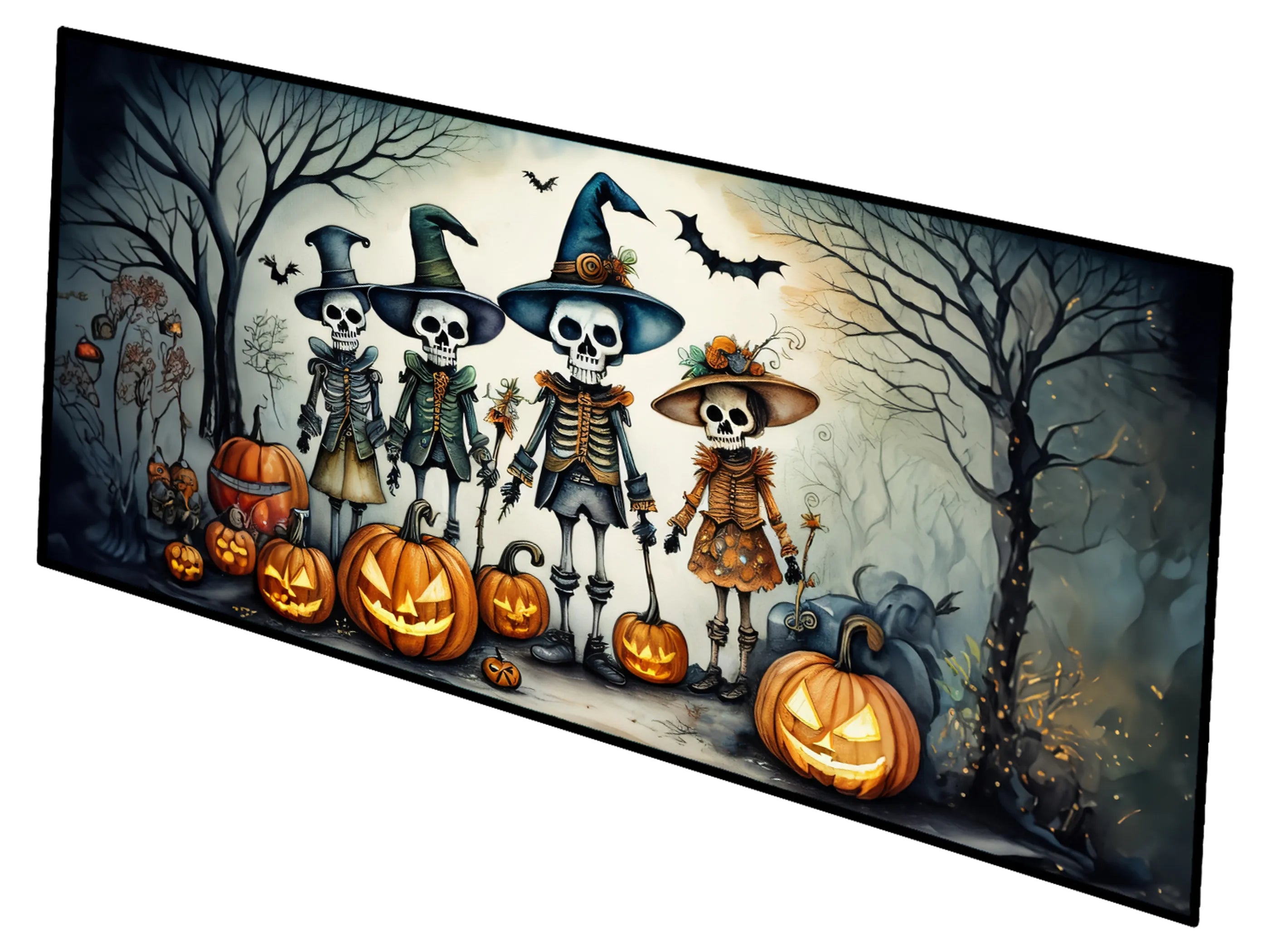 More Spooky Halloween Runner Mat 28x58 - Size: 28HX58W | Pack Of: 1 | Collection name: More spooky halloween