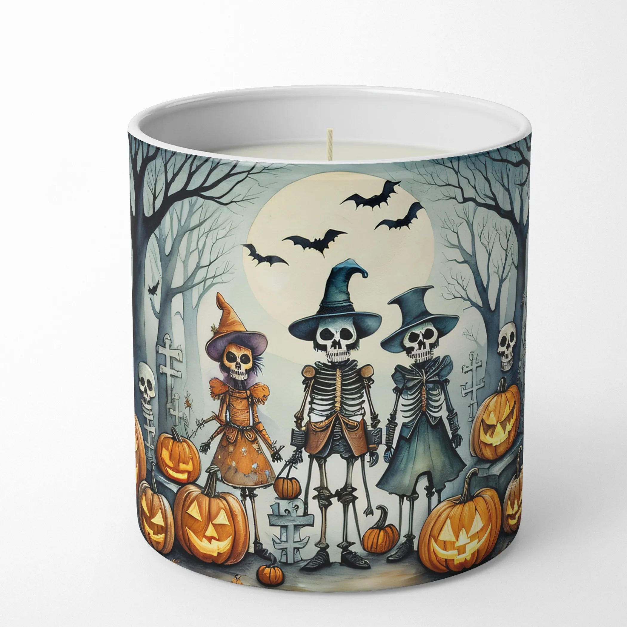 More Spooky Halloween Decorative Soy Candle - Size: 10 OZ | Pack Of: 1 | Collection name: More spooky halloween
