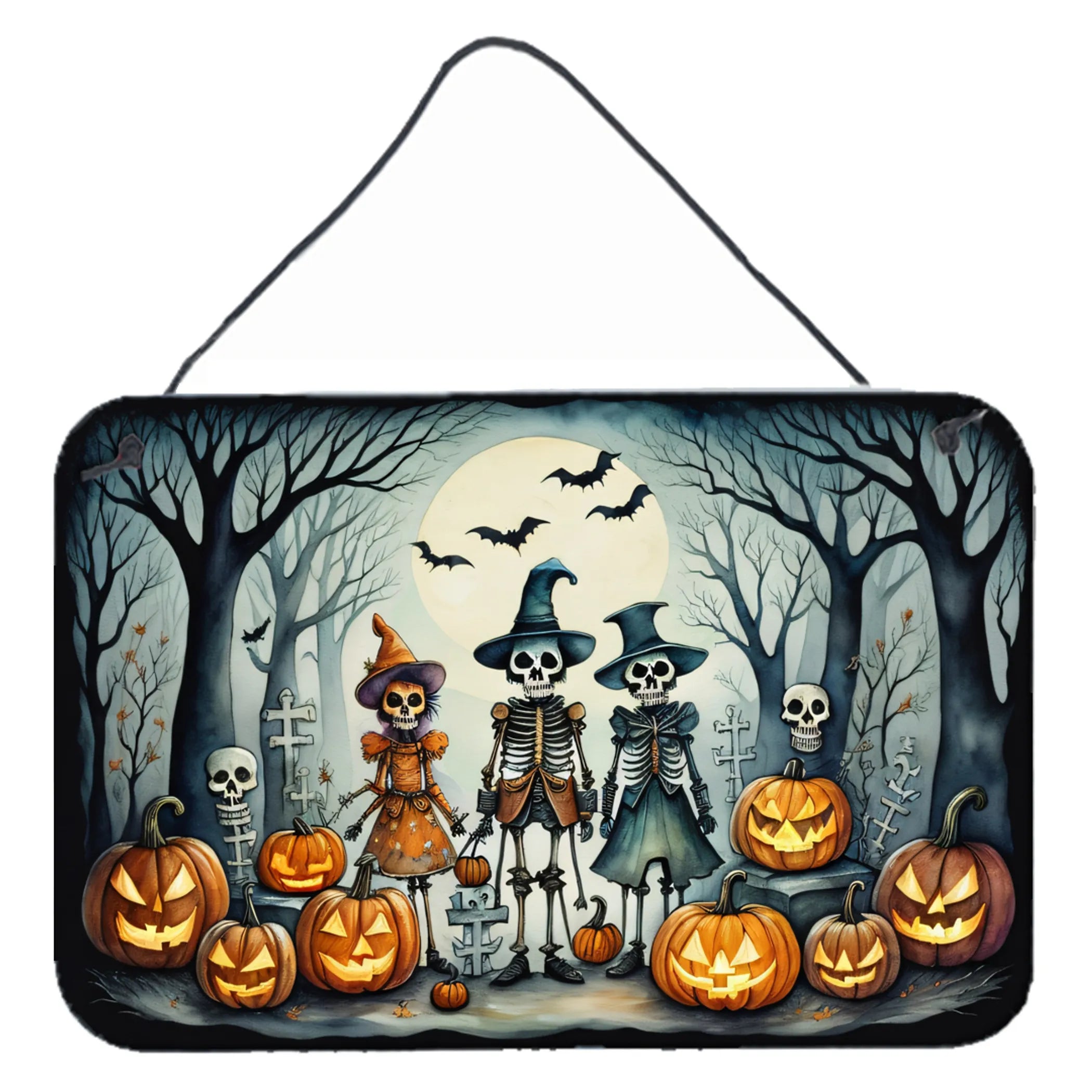 More Spooky Halloween Wall or Door Hanging Prints - Size: 8HX12W | Pack Of: 1 | Collection name: More spooky halloween