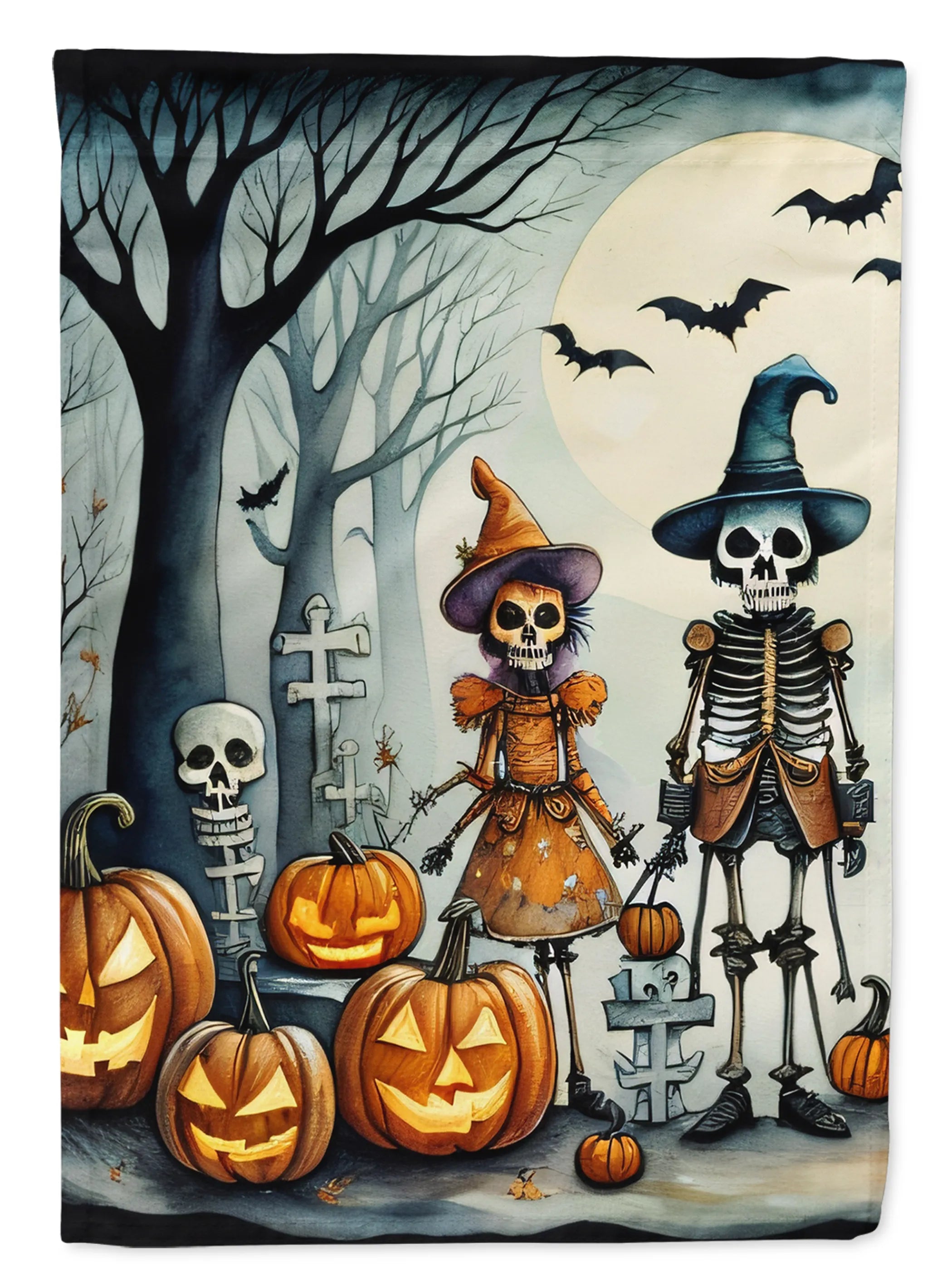 More Spooky Halloween Decorative Flag - Pack Of: 1 | Collection name: More spooky halloween