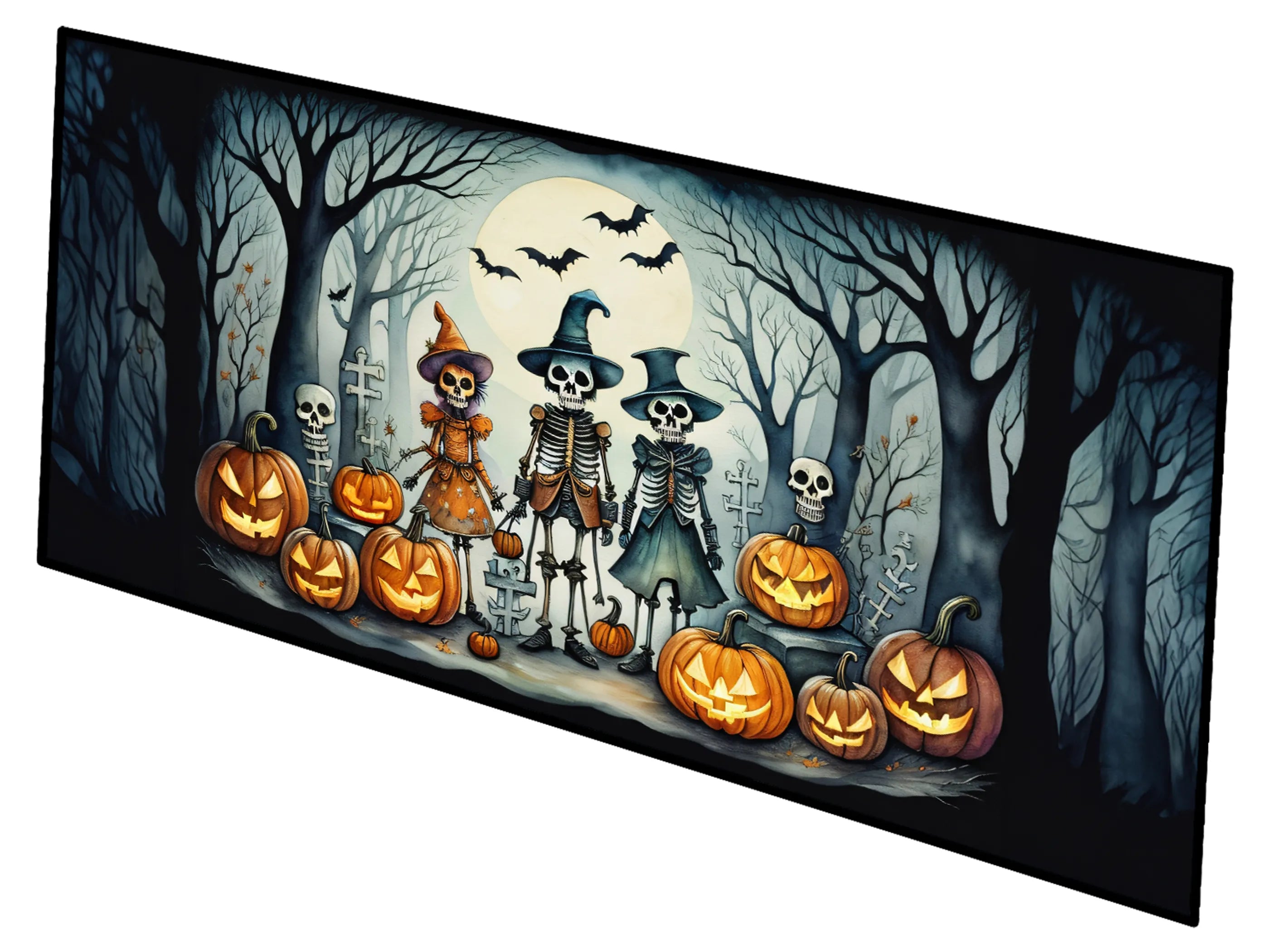 More Spooky Halloween Runner Mat 28x58 - Size: 28HX58W | Pack Of: 1 | Collection name: More spooky halloween