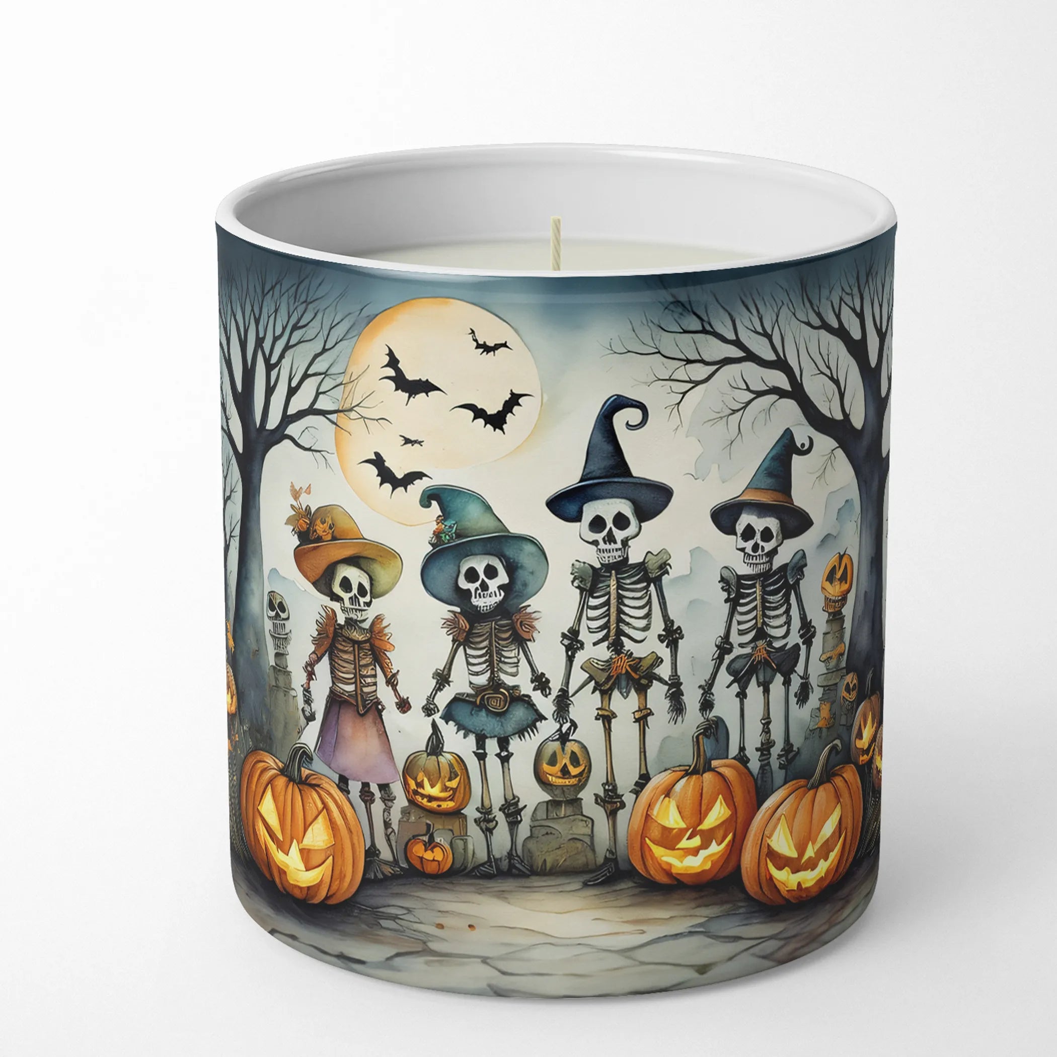 More Spooky Halloween Decorative Soy Candle - Size: 10 OZ | Pack Of: 1 | Collection name: More spooky halloween