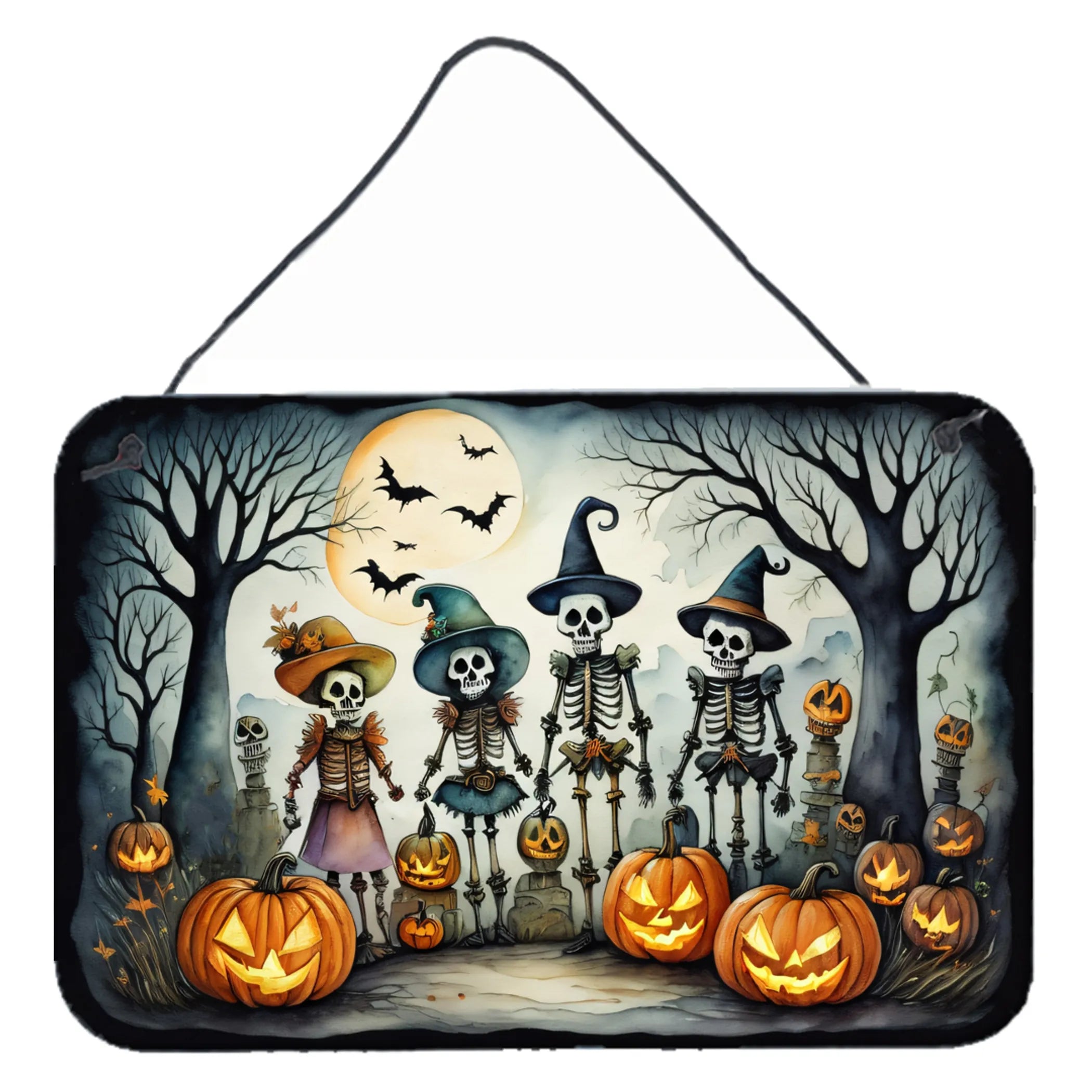 More Spooky Halloween Wall or Door Hanging Prints - Size: 8HX12W | Pack Of: 1 | Collection name: More spooky halloween