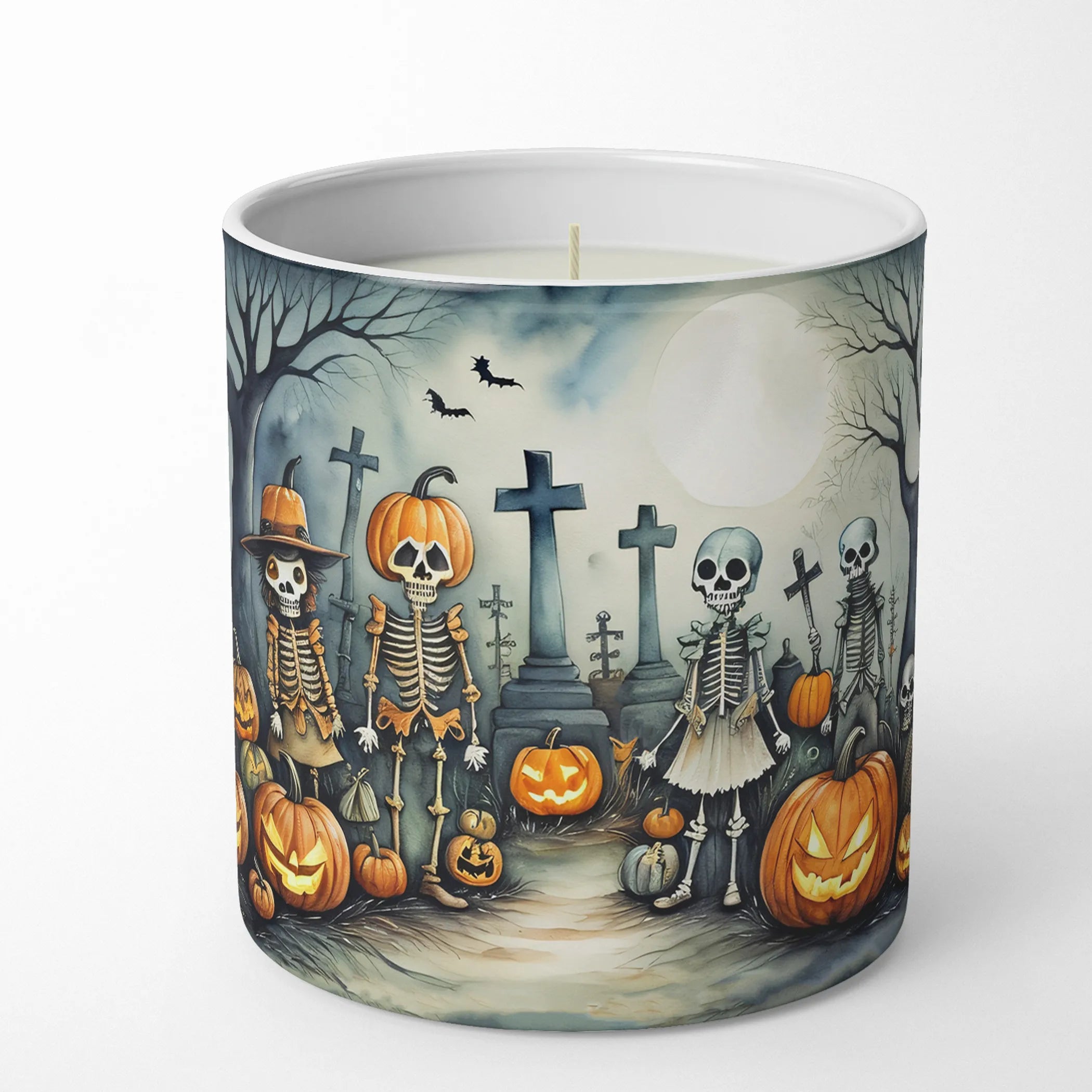 More Spooky Halloween Decorative Soy Candle - Size: 10 OZ | Pack Of: 1 | Collection name: More spooky halloween