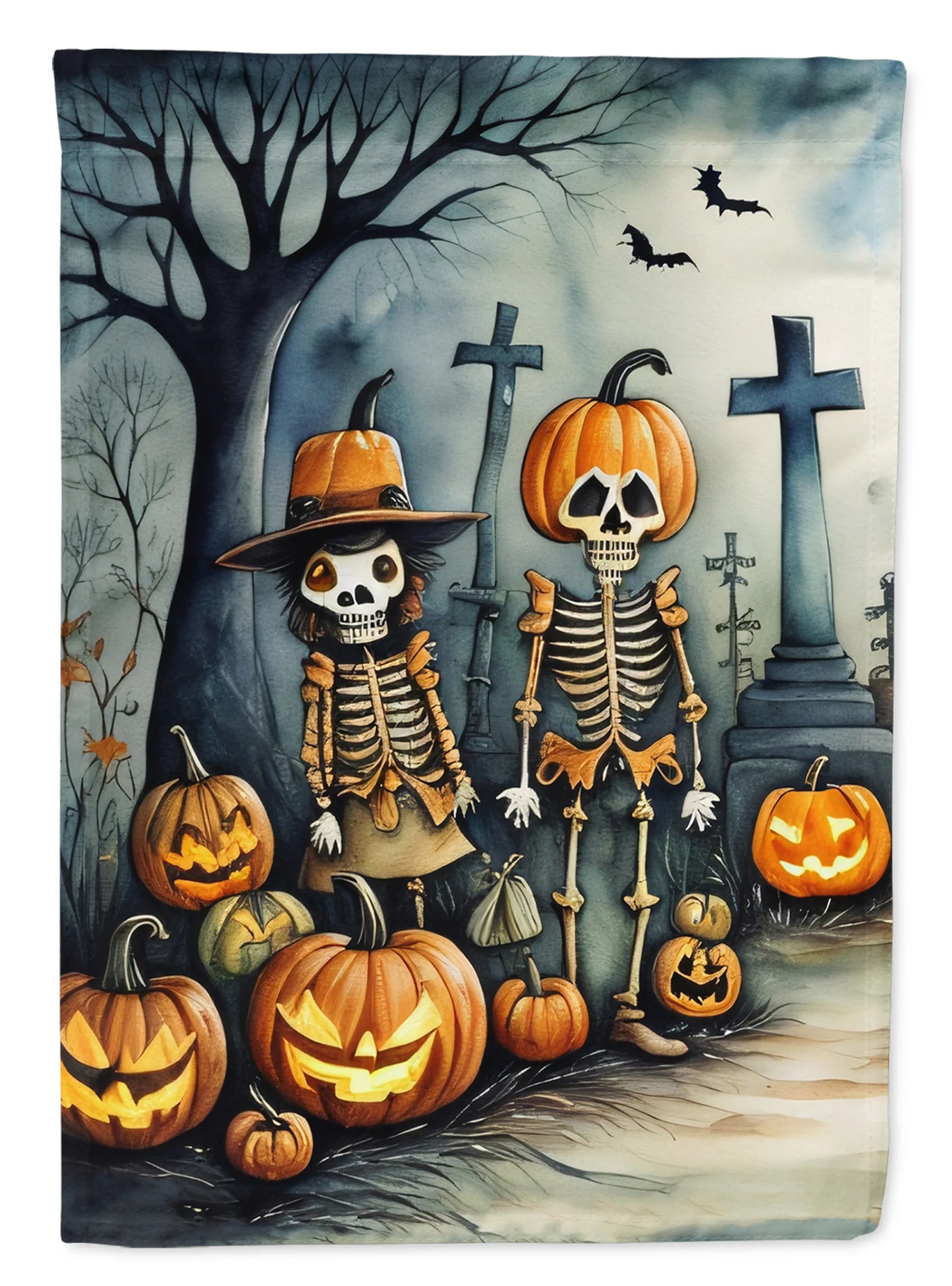 More Spooky Halloween Decorative Flag - Pack Of: 1 | Collection name: More spooky halloween